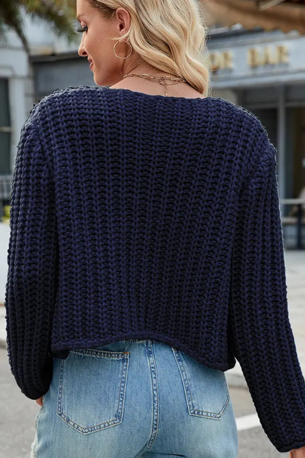 Women's Button Front Knit Cardigan