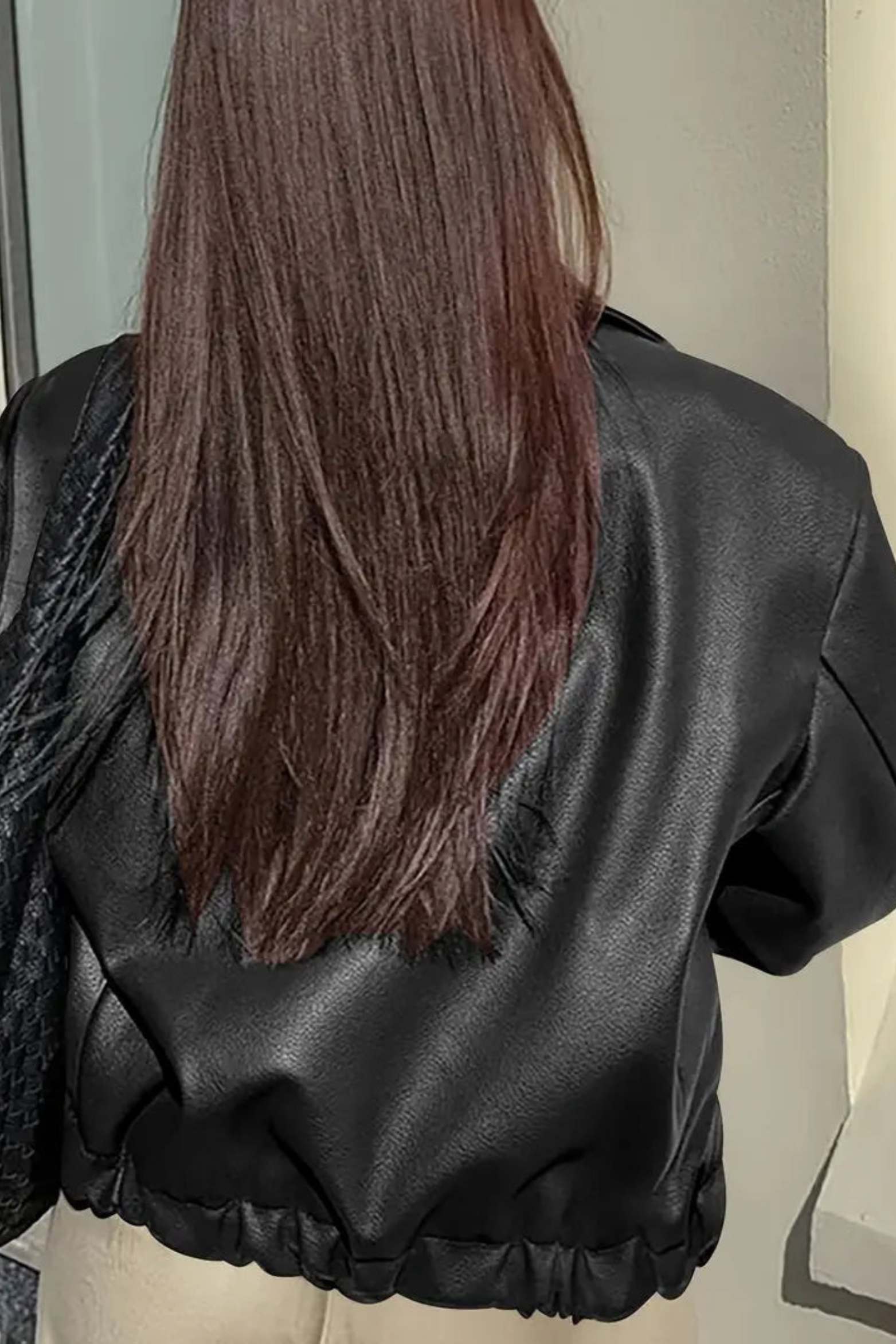 Women's Coated Zip Bomber Jacket