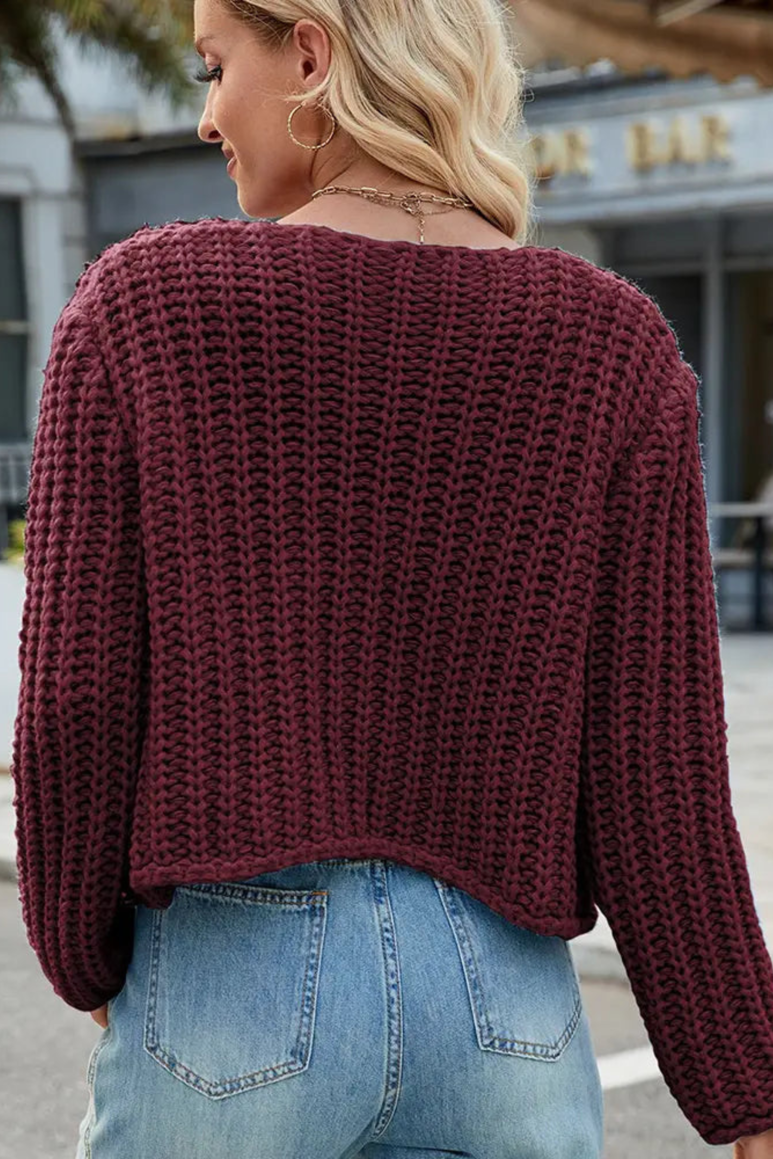 Women's Button Front Knit Cardigan