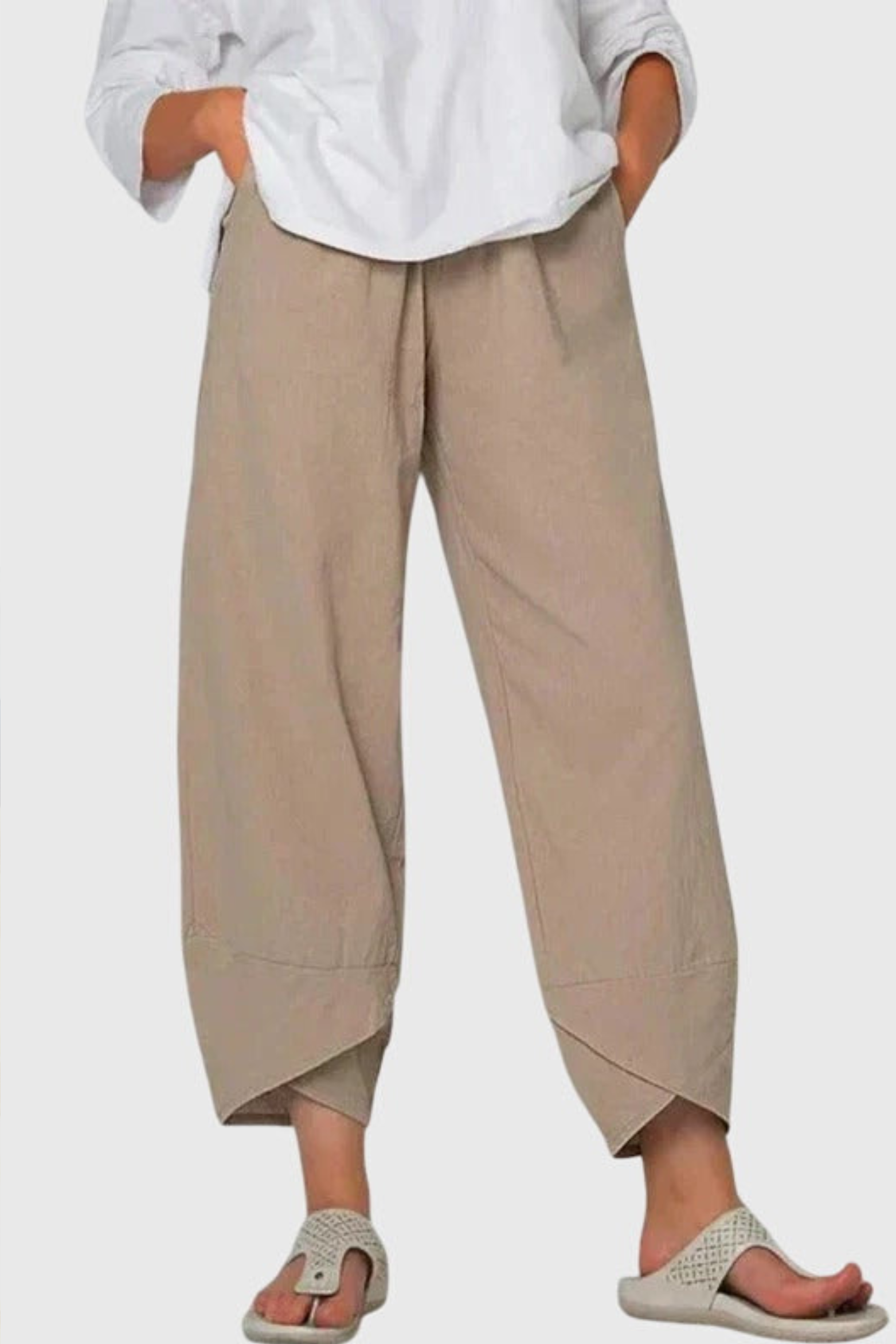 Relaxed Wide Leg Pants with Everyday Comfort