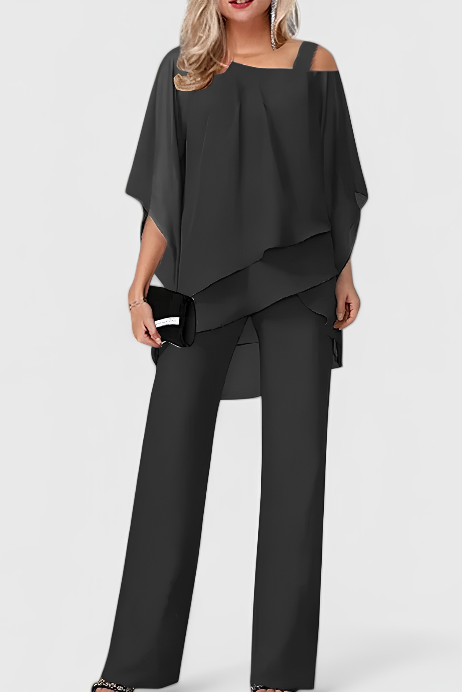 Two Piece Pant Set with Effortless Sophistication