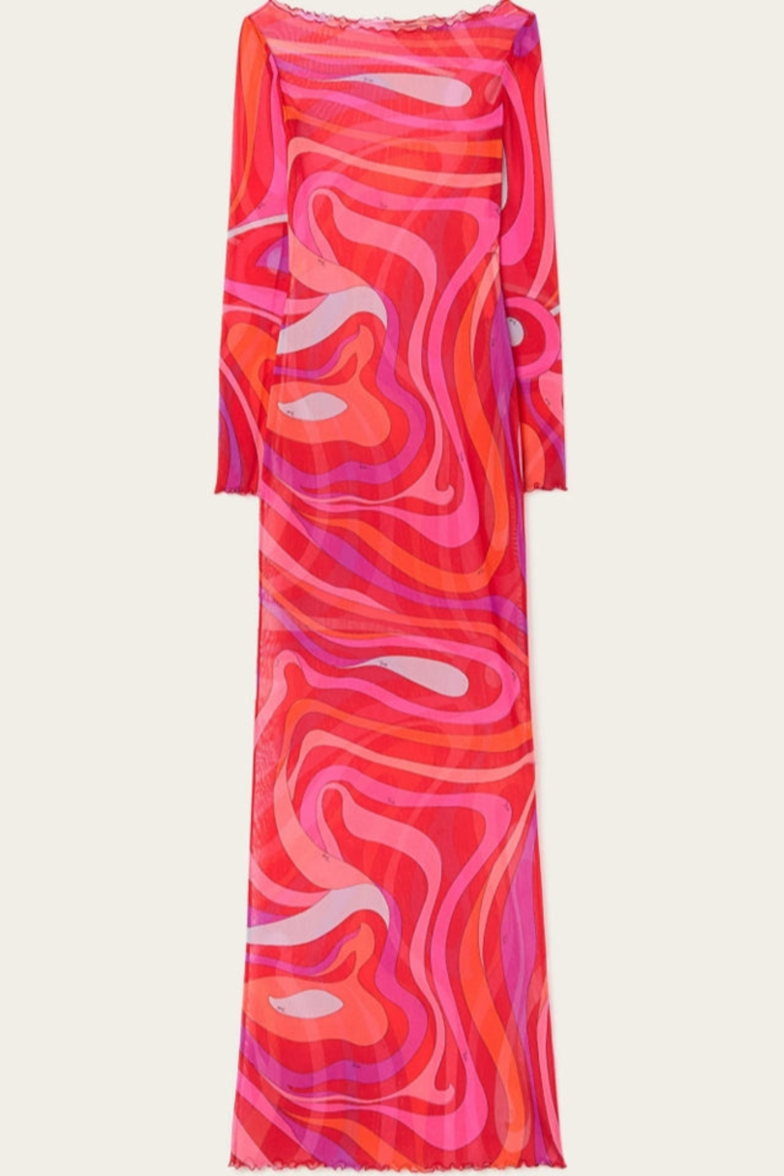 Marm Chiffon Maxi Dress