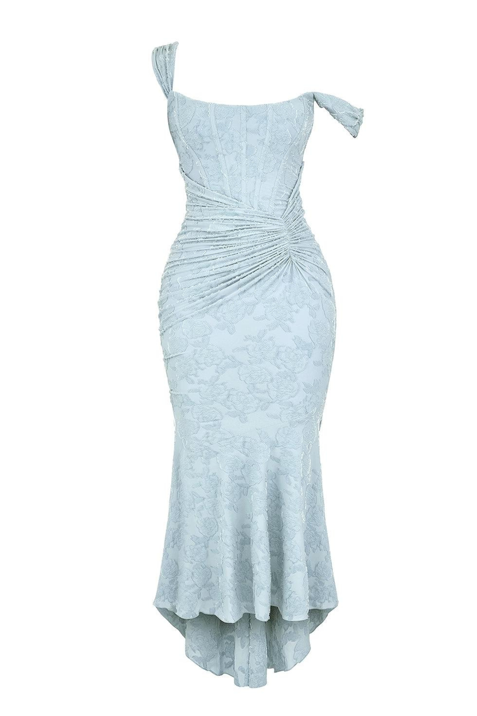 Bell Sleeve Floral Maxi Dress