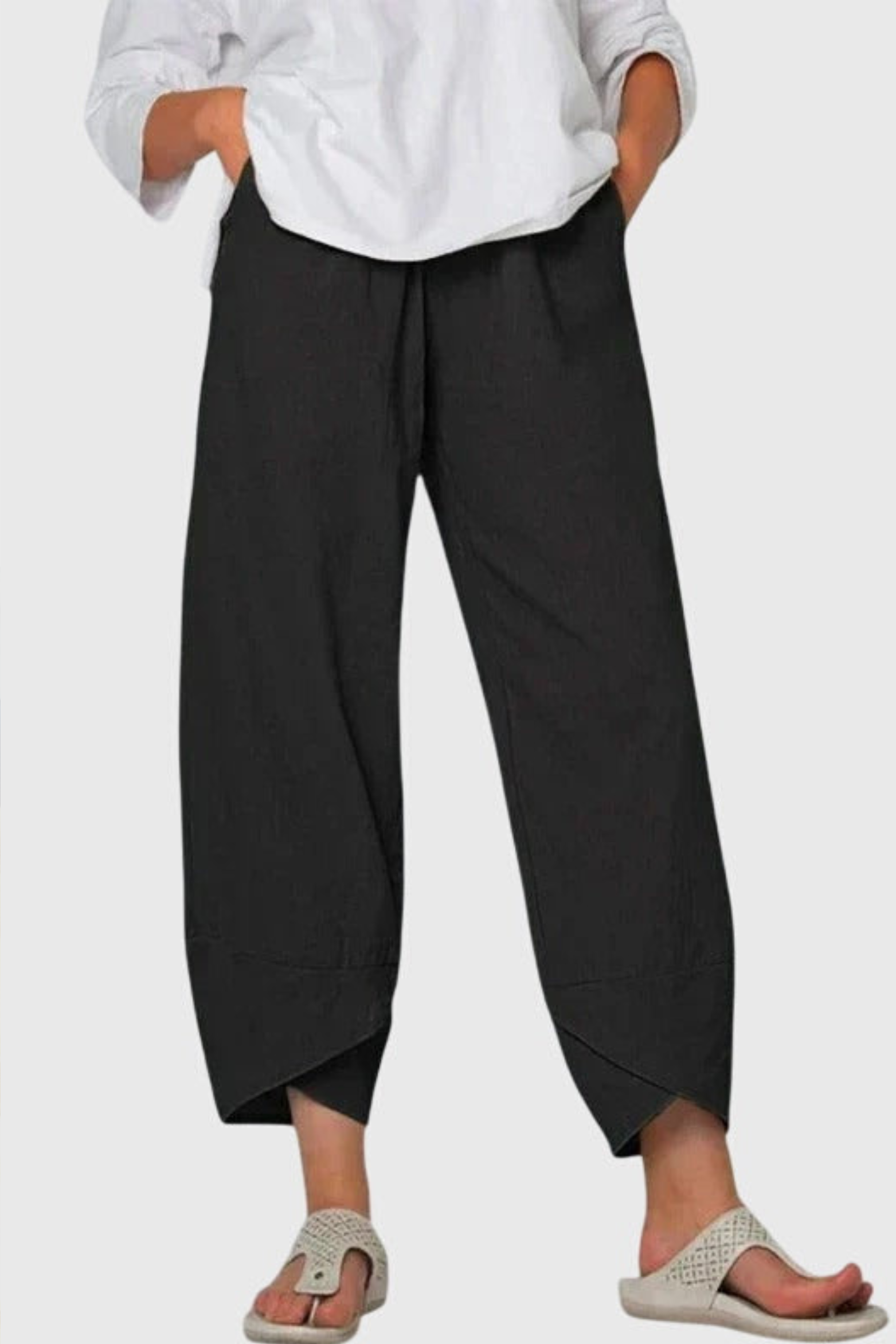 Relaxed Wide Leg Pants with Everyday Comfort