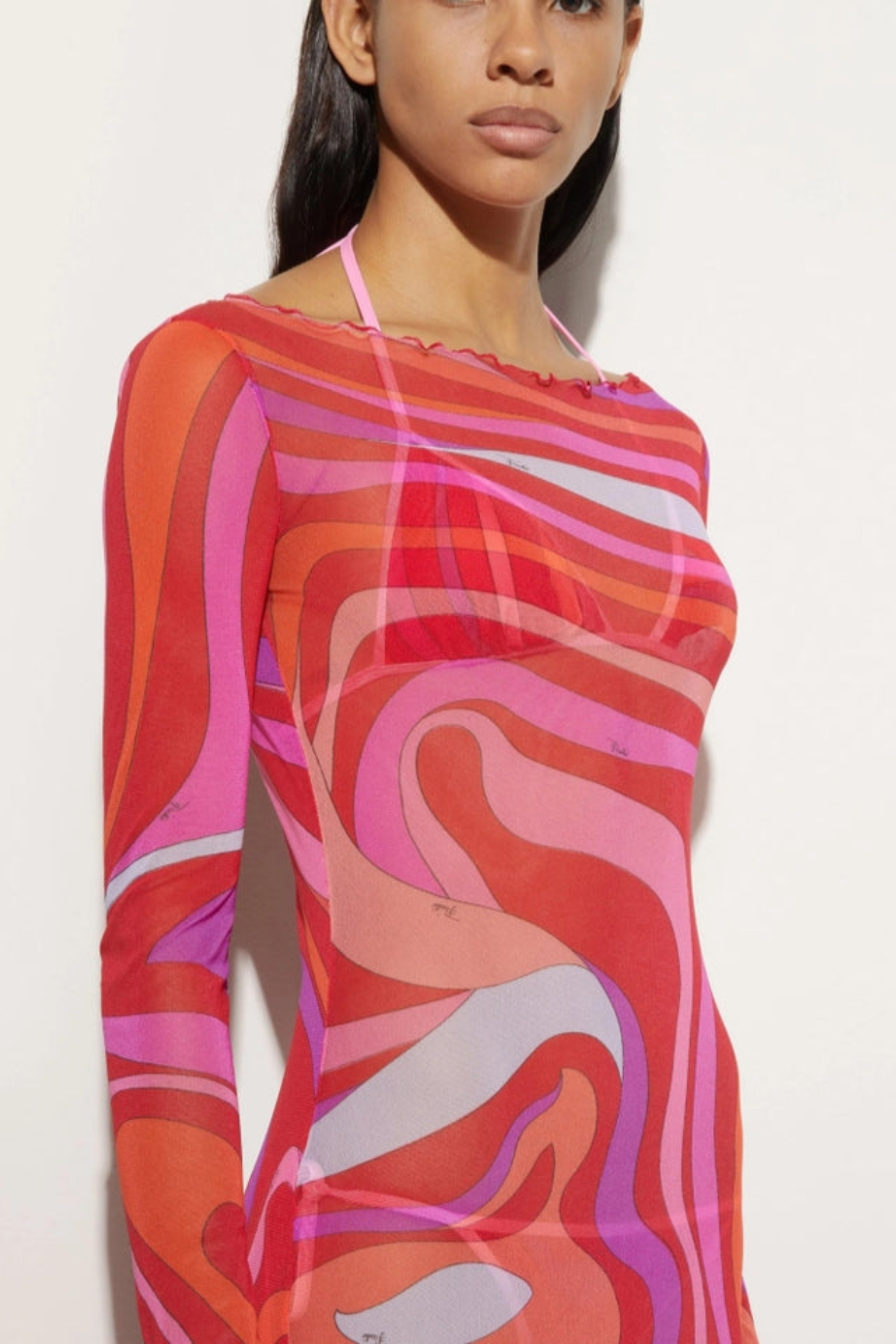 Marm Chiffon Maxi Dress