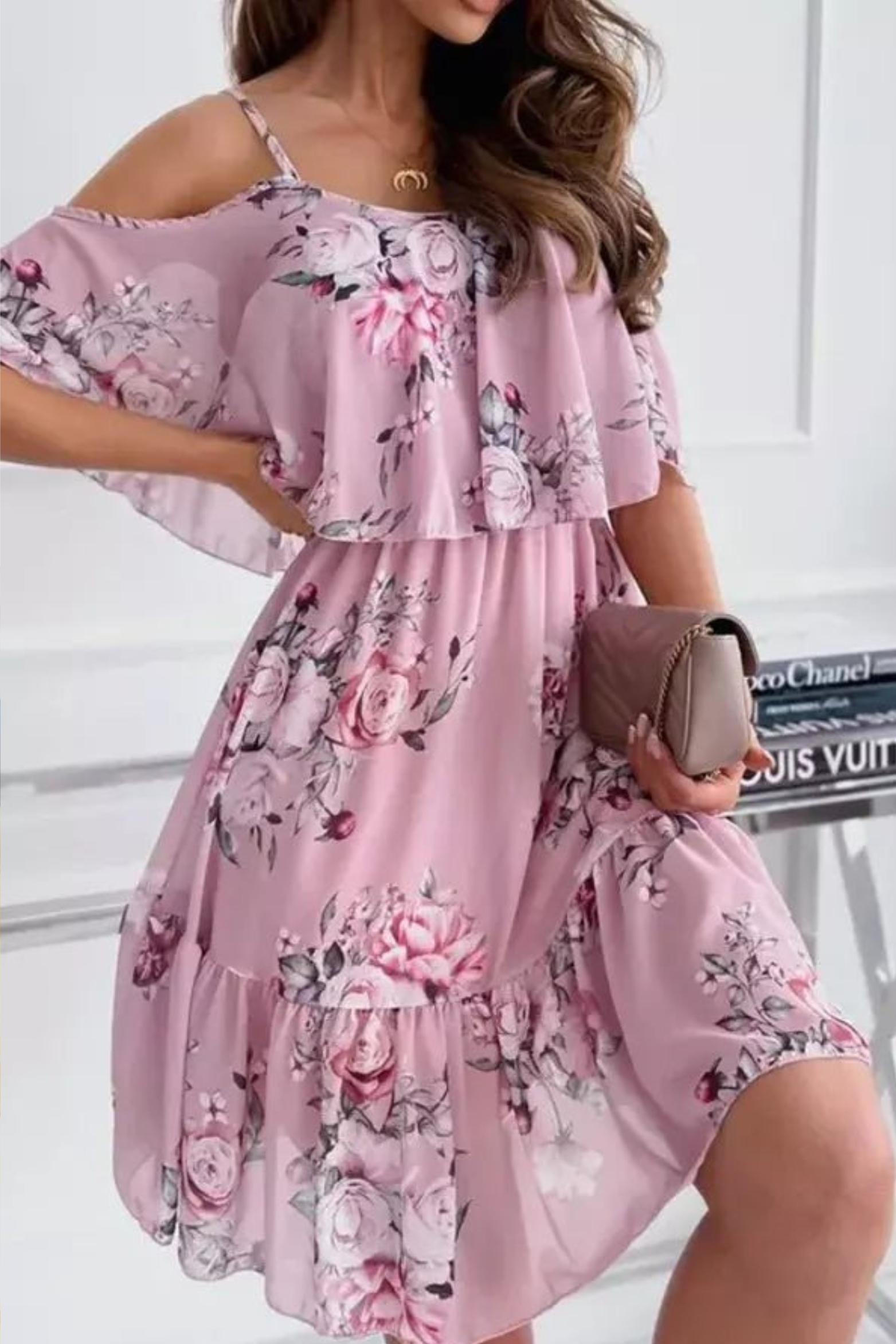 Floral Print Summer Dress