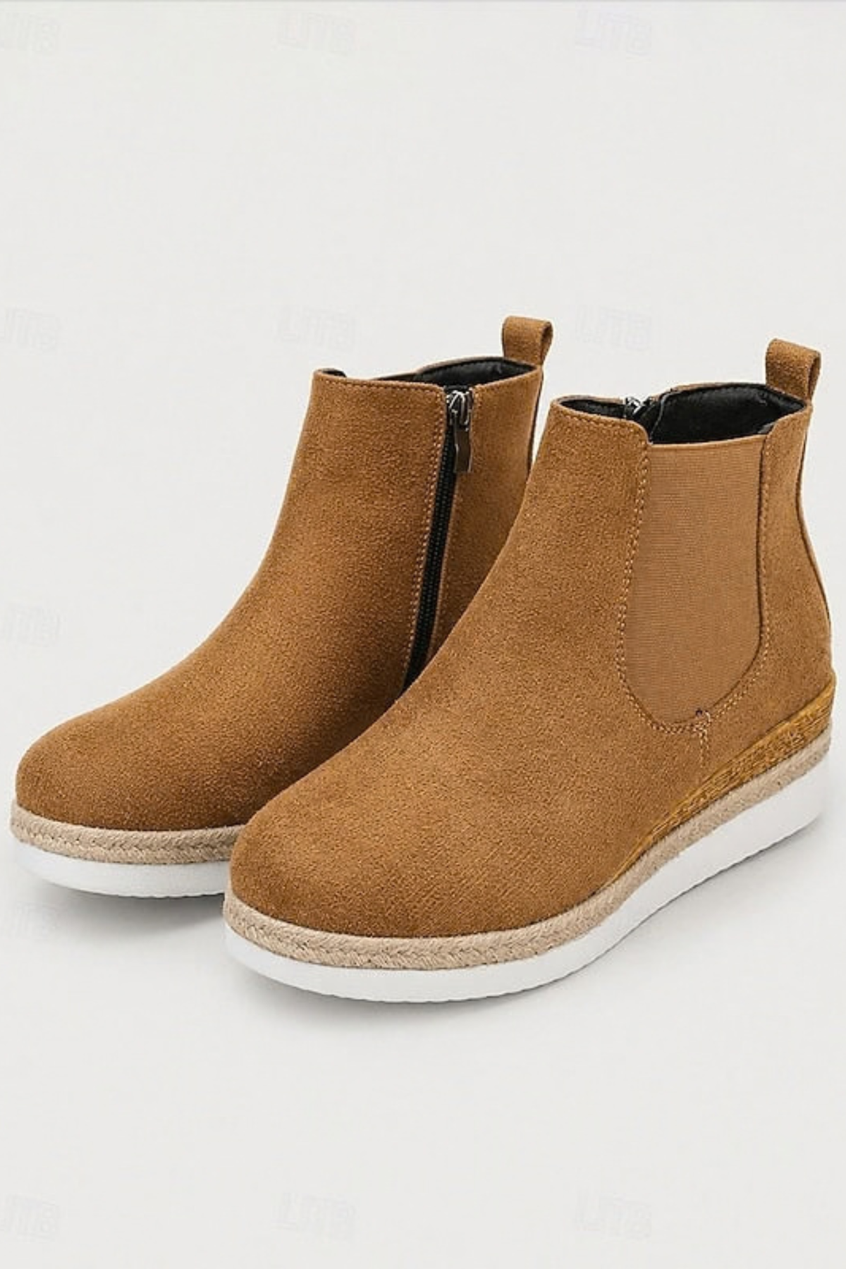 Women's Cozy Wedge Ankle Boots