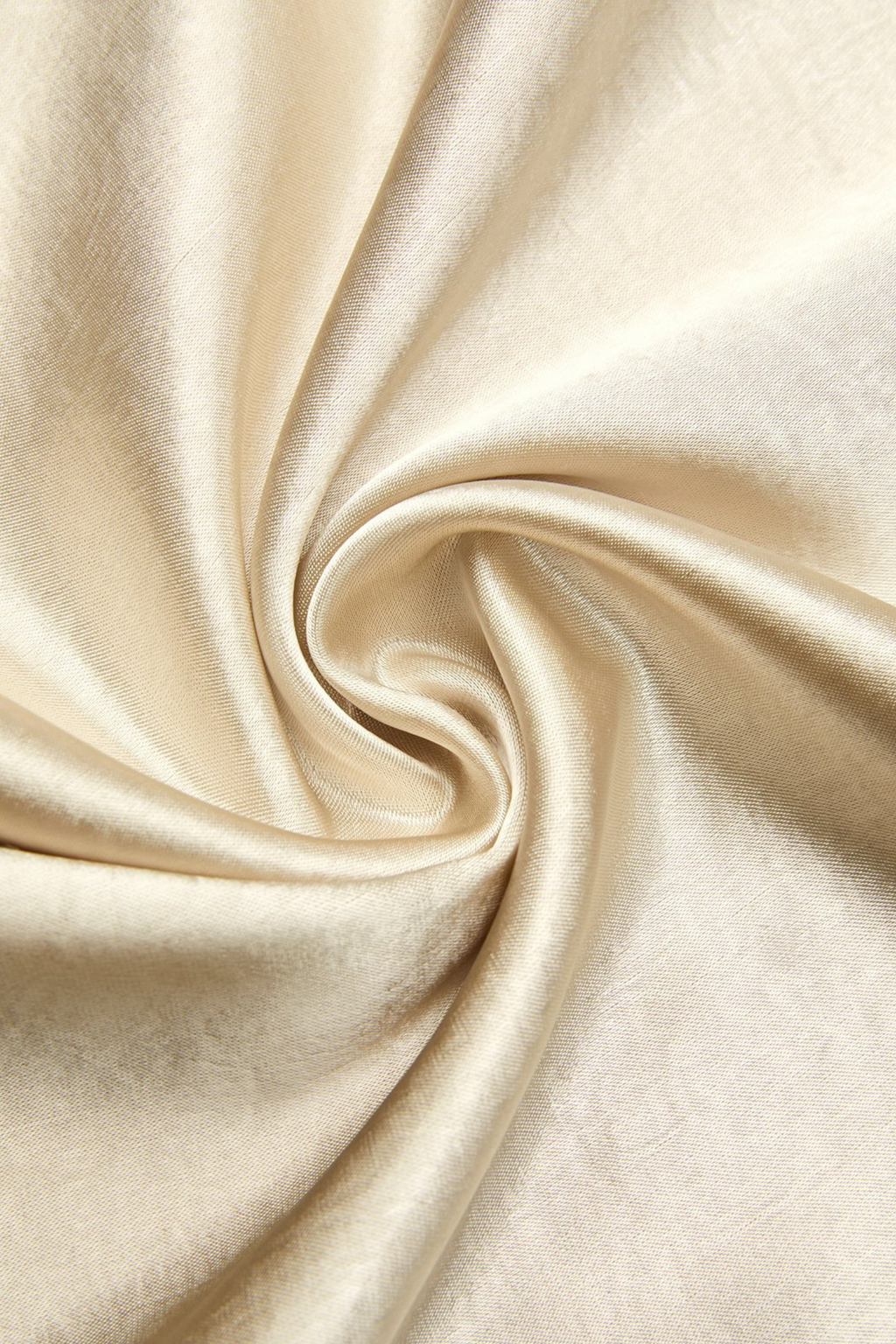 One Shoulder Ruched Satin Maxi Dress with Ruffle Detail