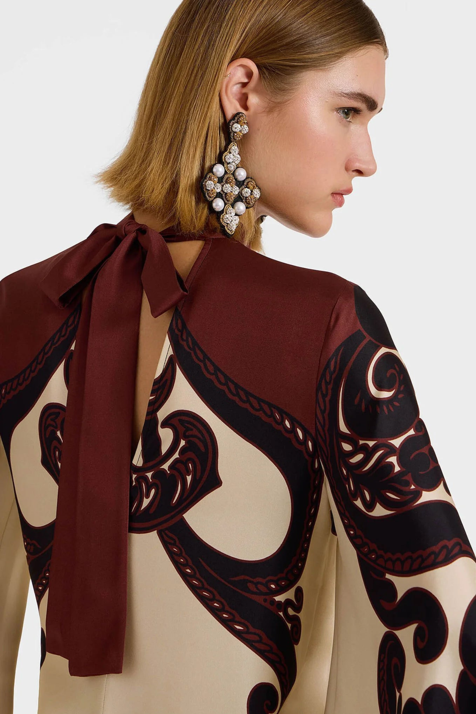 Wildbloom Satin Dress