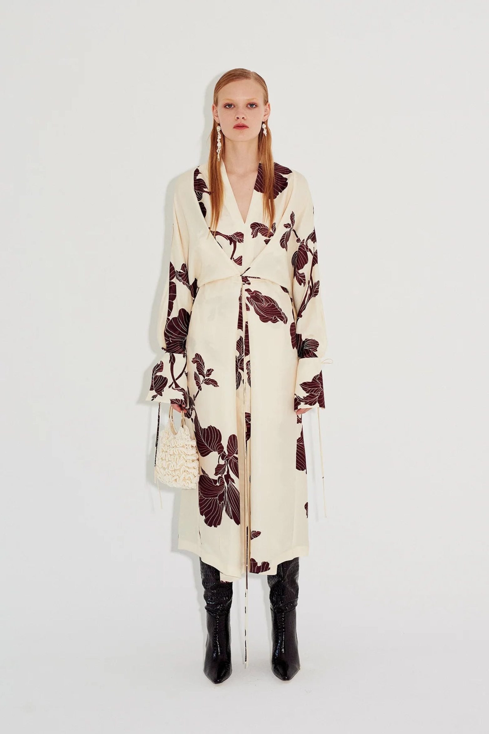 Paper Fold Kimono Dress