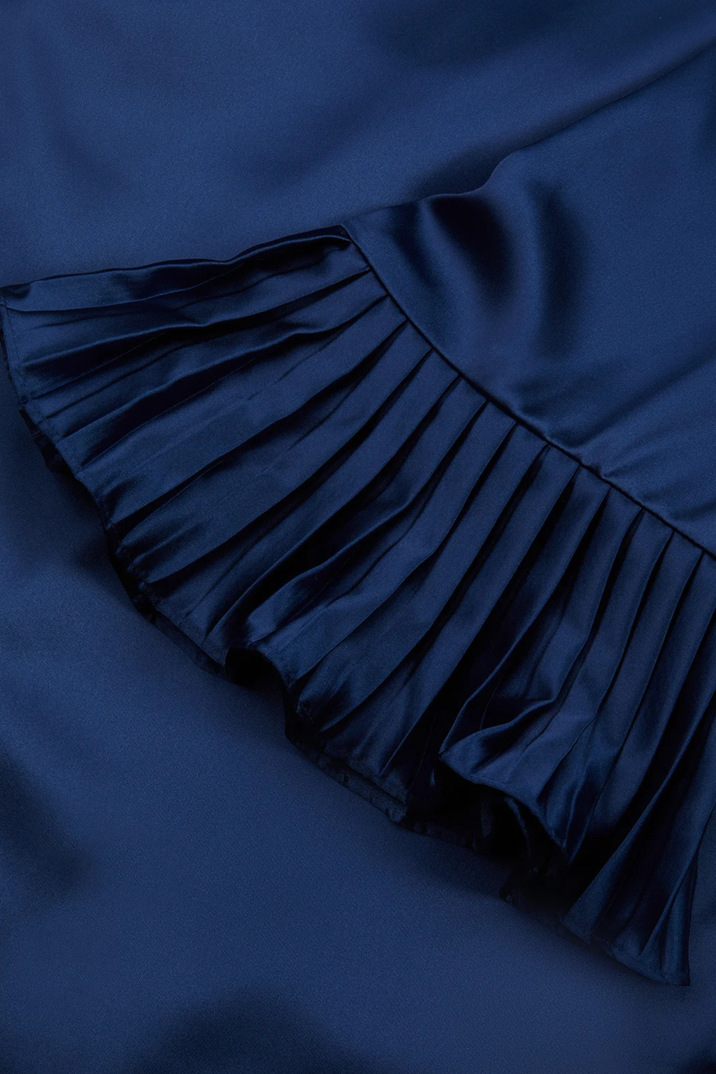Satin One Shoulder Maxi Dress