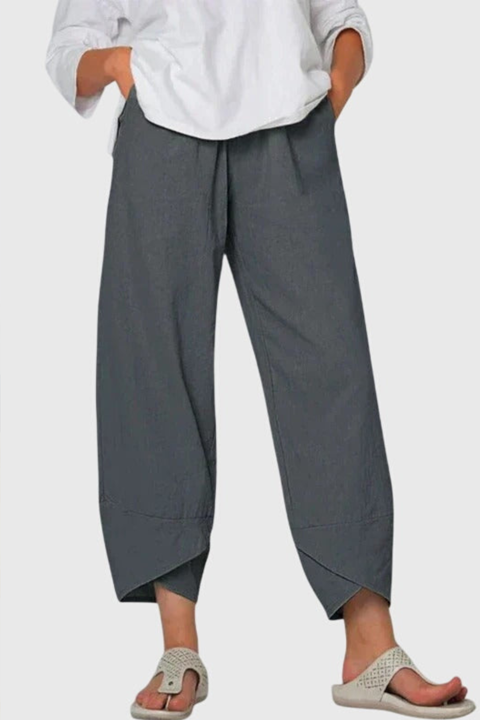 Relaxed Wide Leg Pants with Everyday Comfort