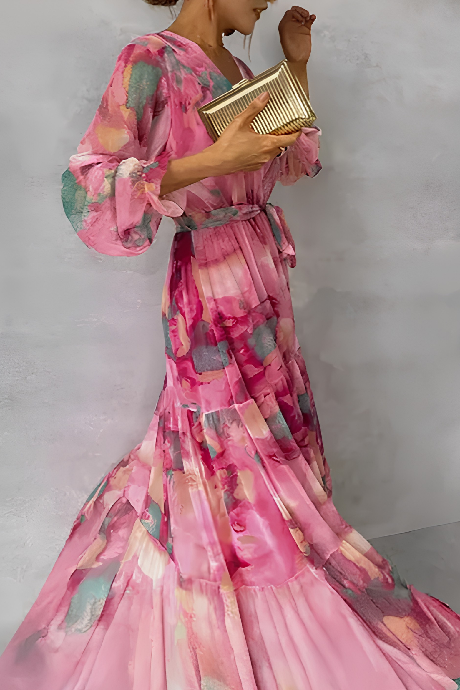 Artisan Floral Handmade Maxi Dress