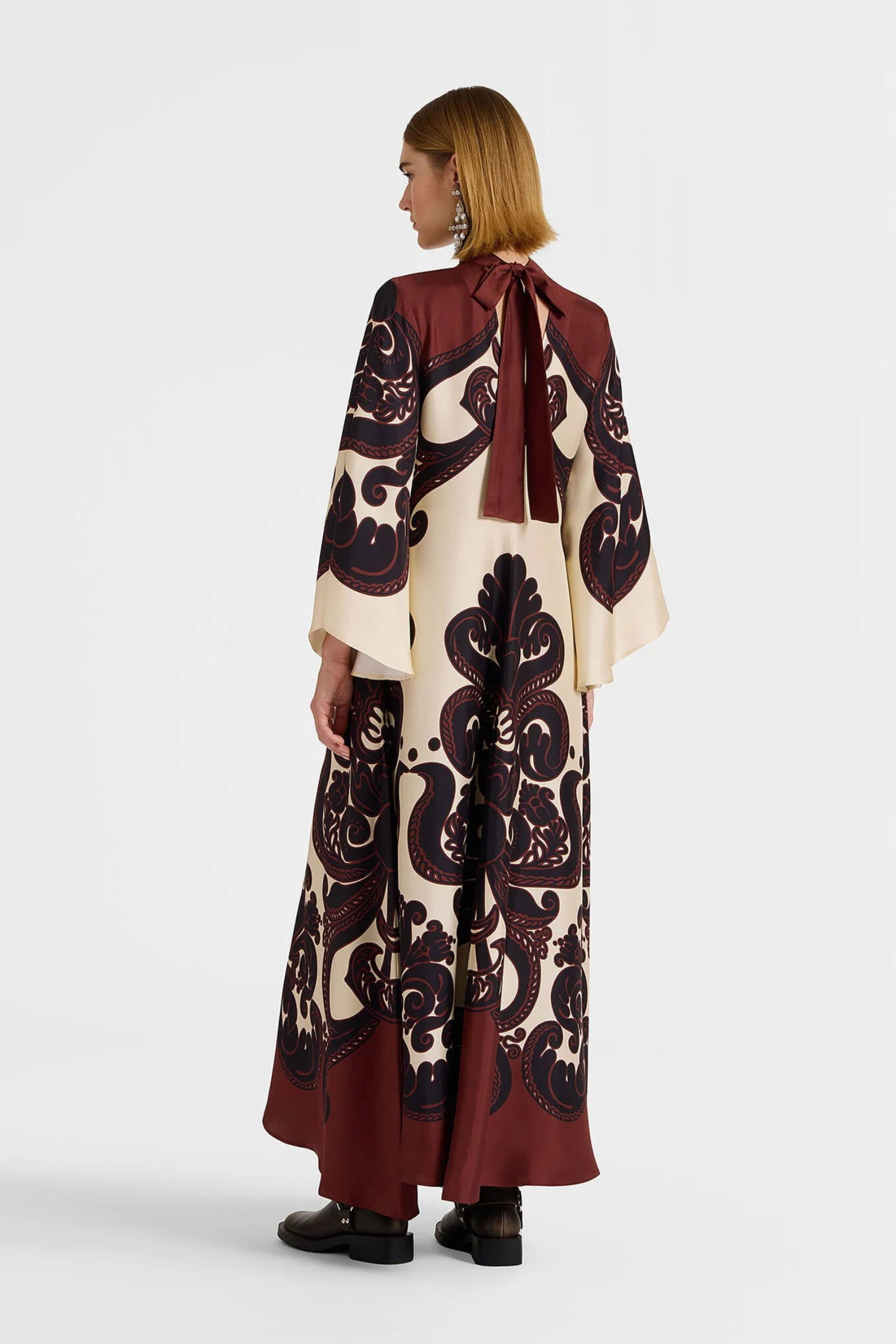 Wildbloom Satin Dress