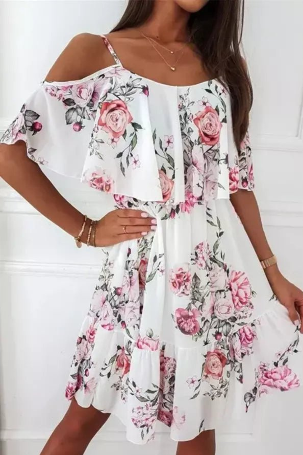 Floral Print Summer Dress