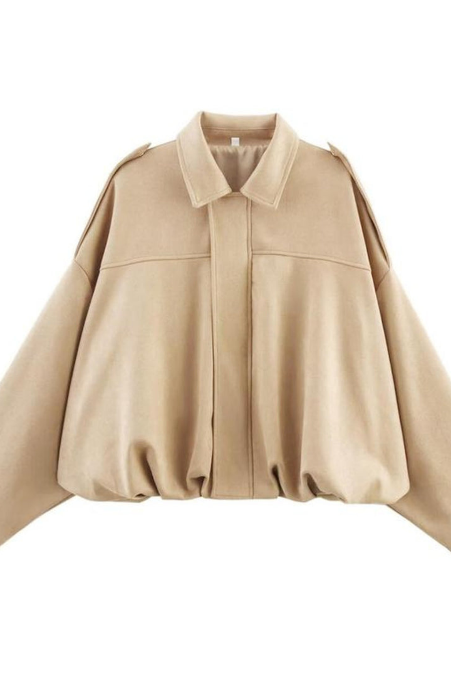 Women's Faux Suede Bomber Jacket