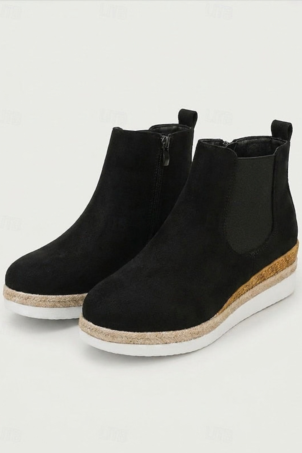 Women's Cozy Wedge Ankle Boots