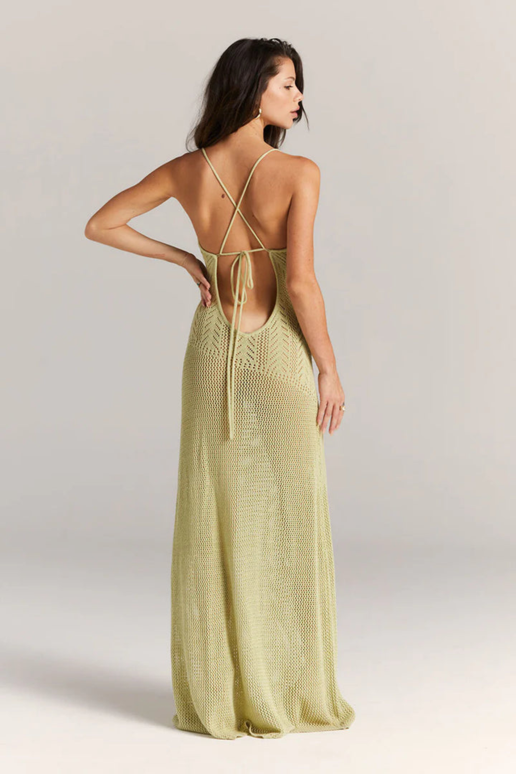 Cut-Out Knitwear Dress