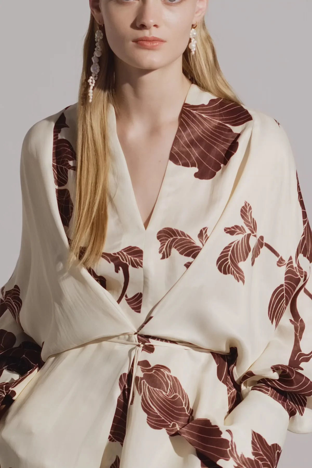 Paper Fold Kimono Dress