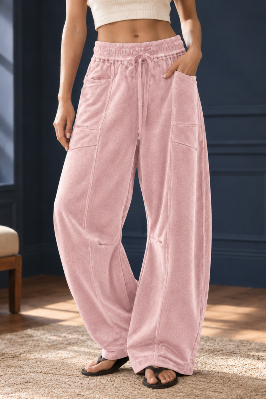 High Waist Wide Leg Pants