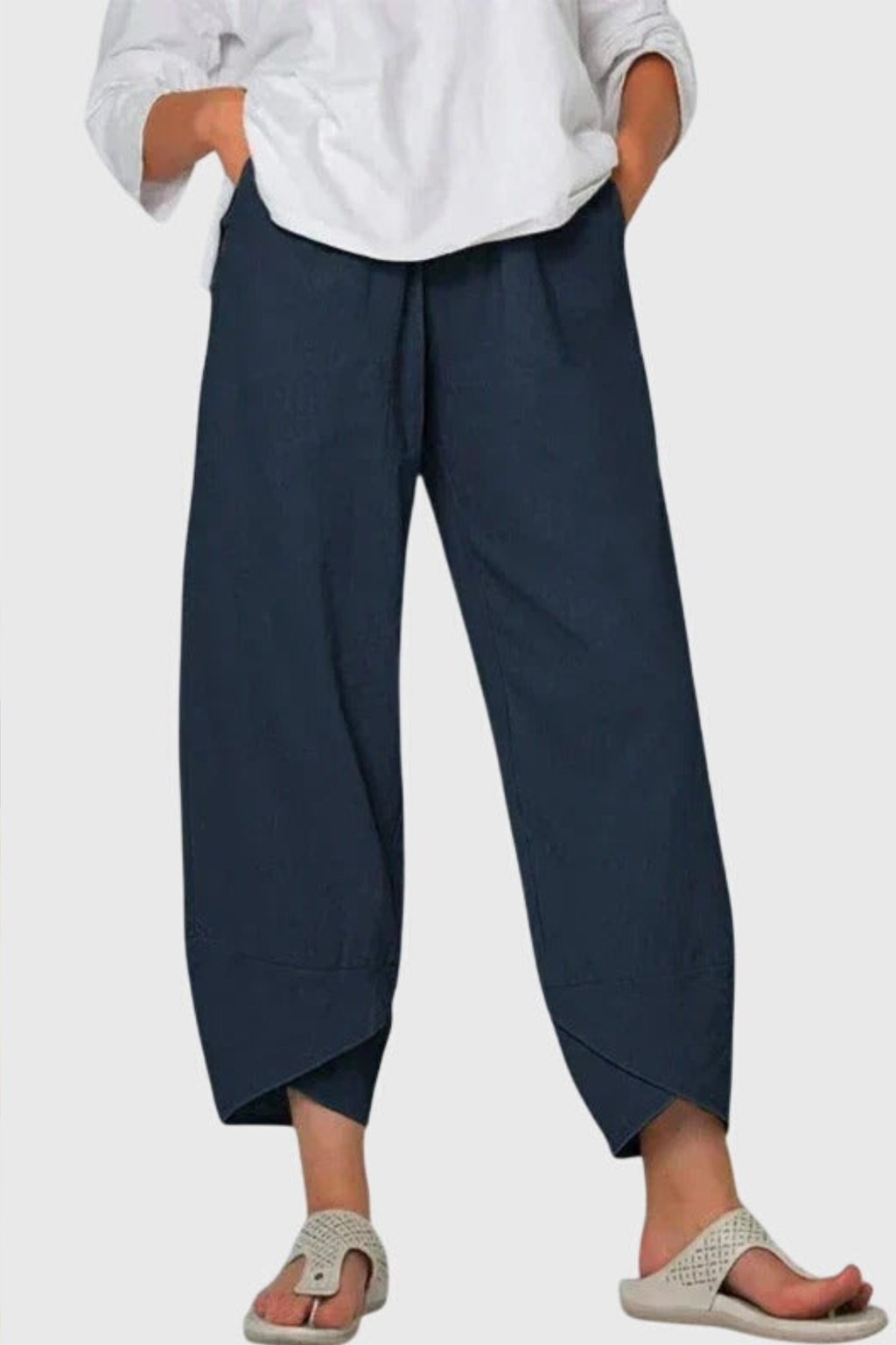 Relaxed Wide Leg Pants with Everyday Comfort