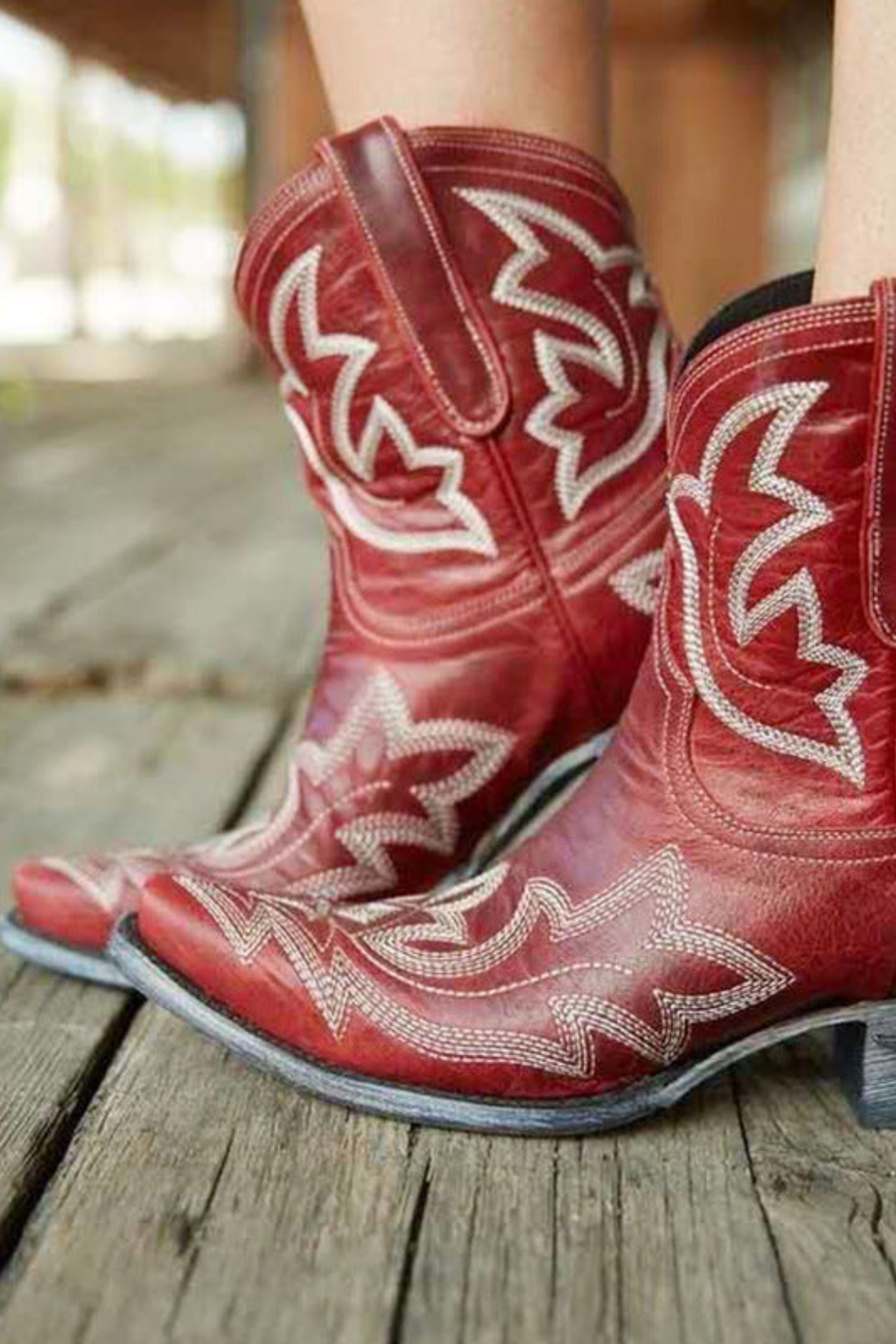 Women's Vintage Embroidered Western Boots