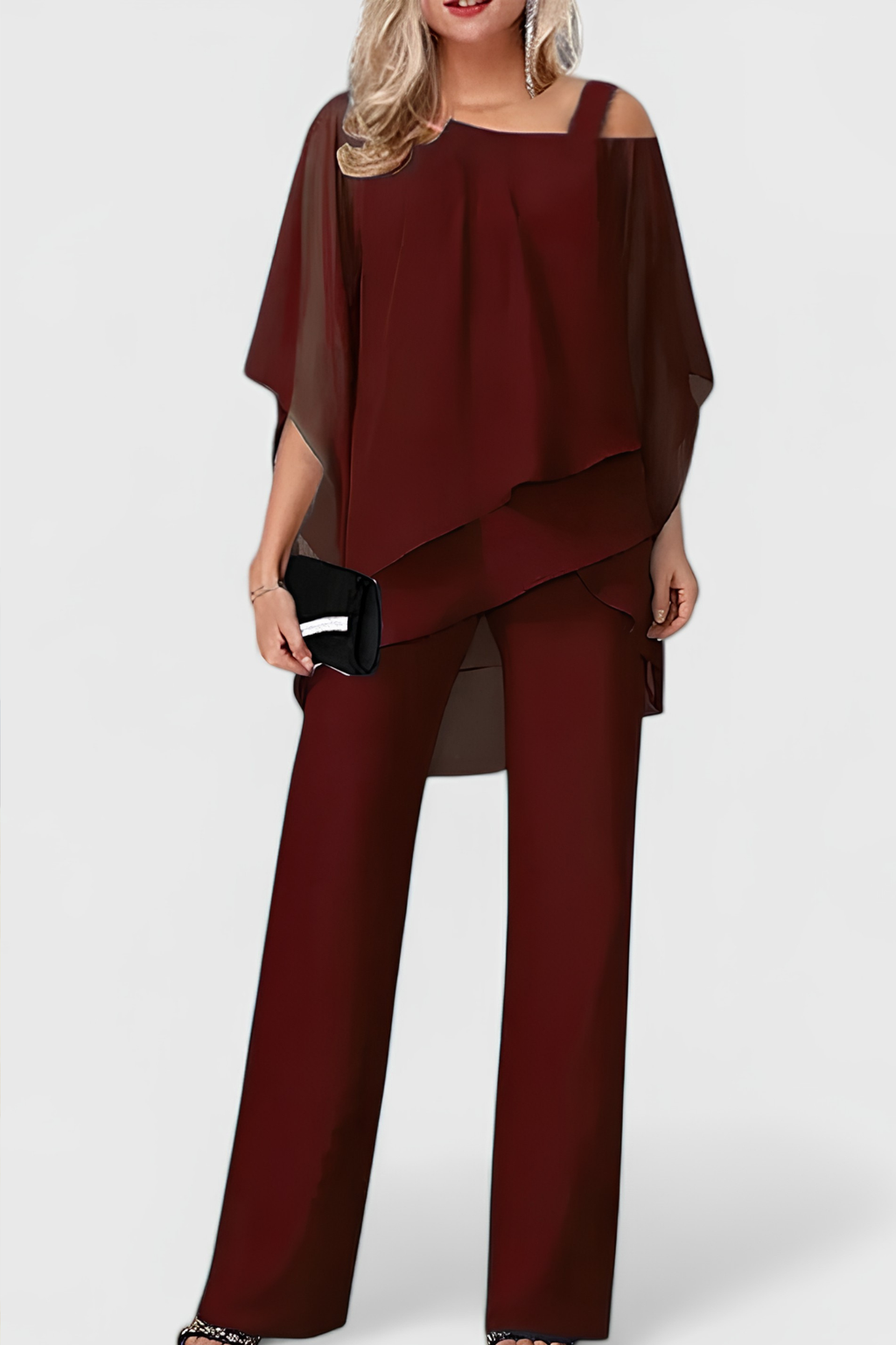 Two Piece Pant Set with Effortless Sophistication
