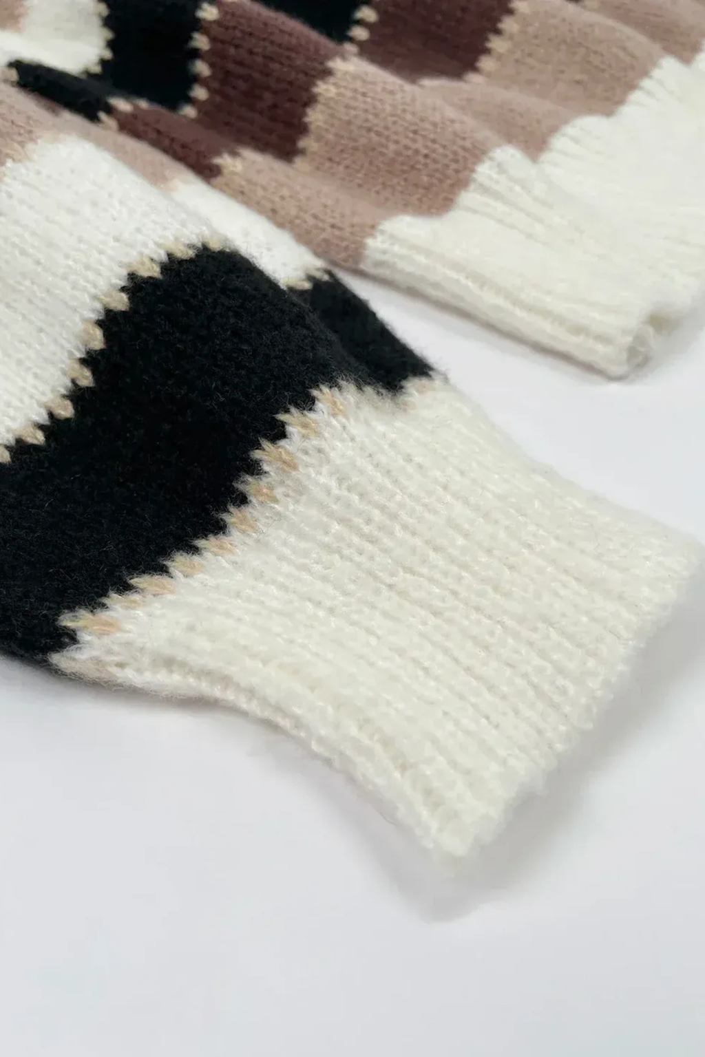Women's Striped Crew Neck Sweater