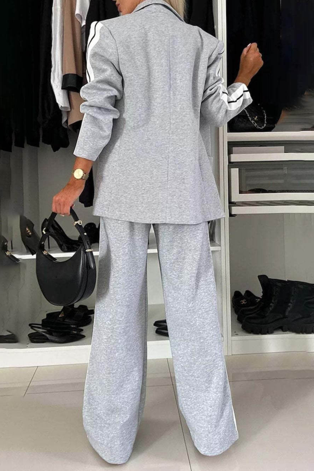 Women's Tailored Blazer Pant Set