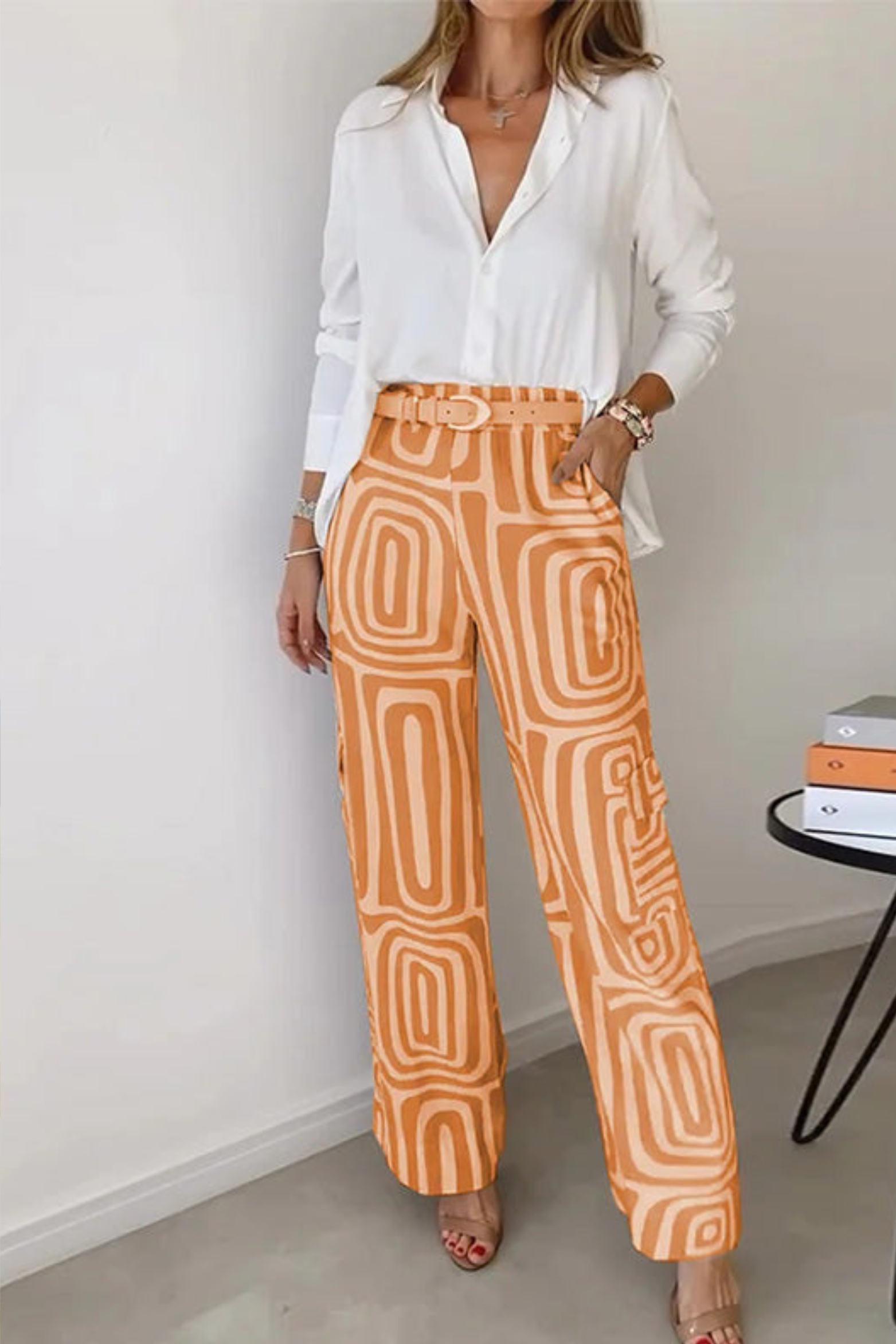 Chic Two Piece Summer Dress Co Ord Set