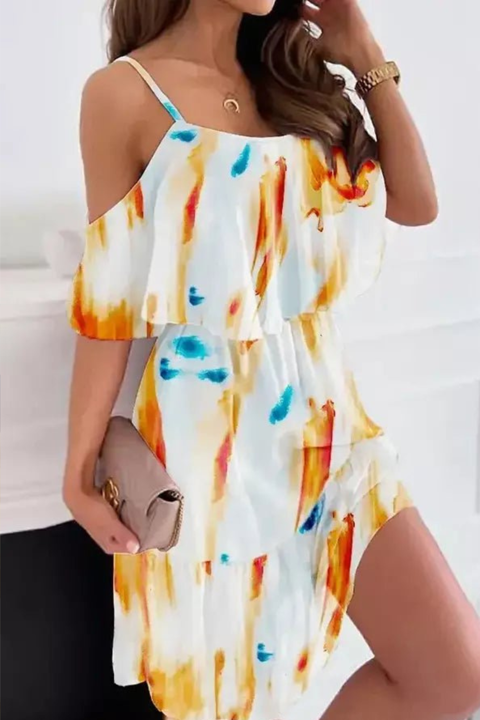 Floral Print Summer Dress