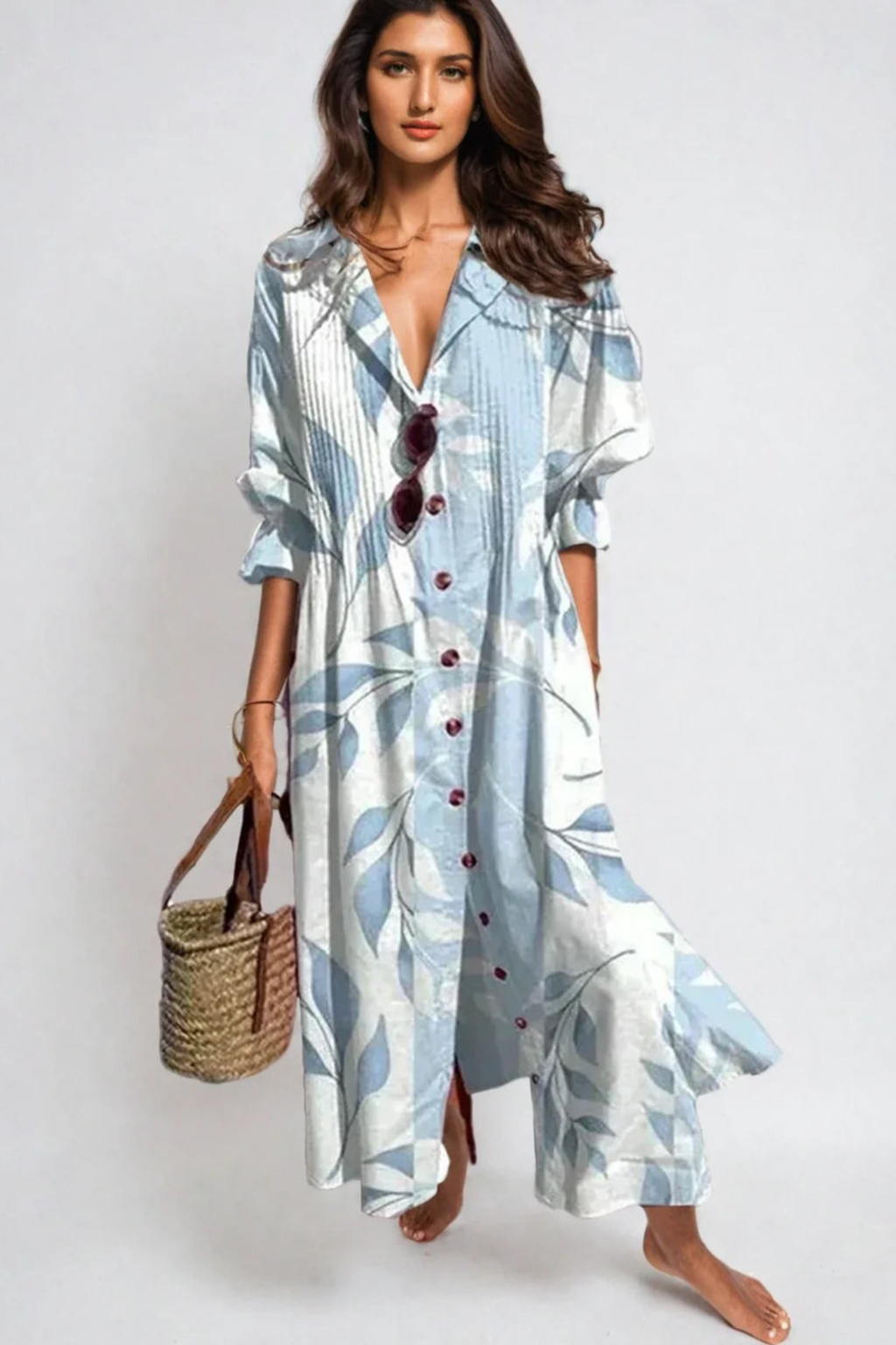 Sunset Bloom Boho Dress