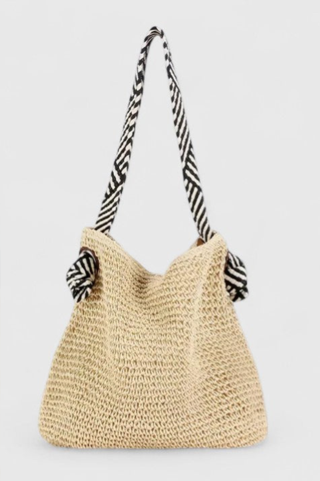 Boho Chic Woven Shoulder Bag