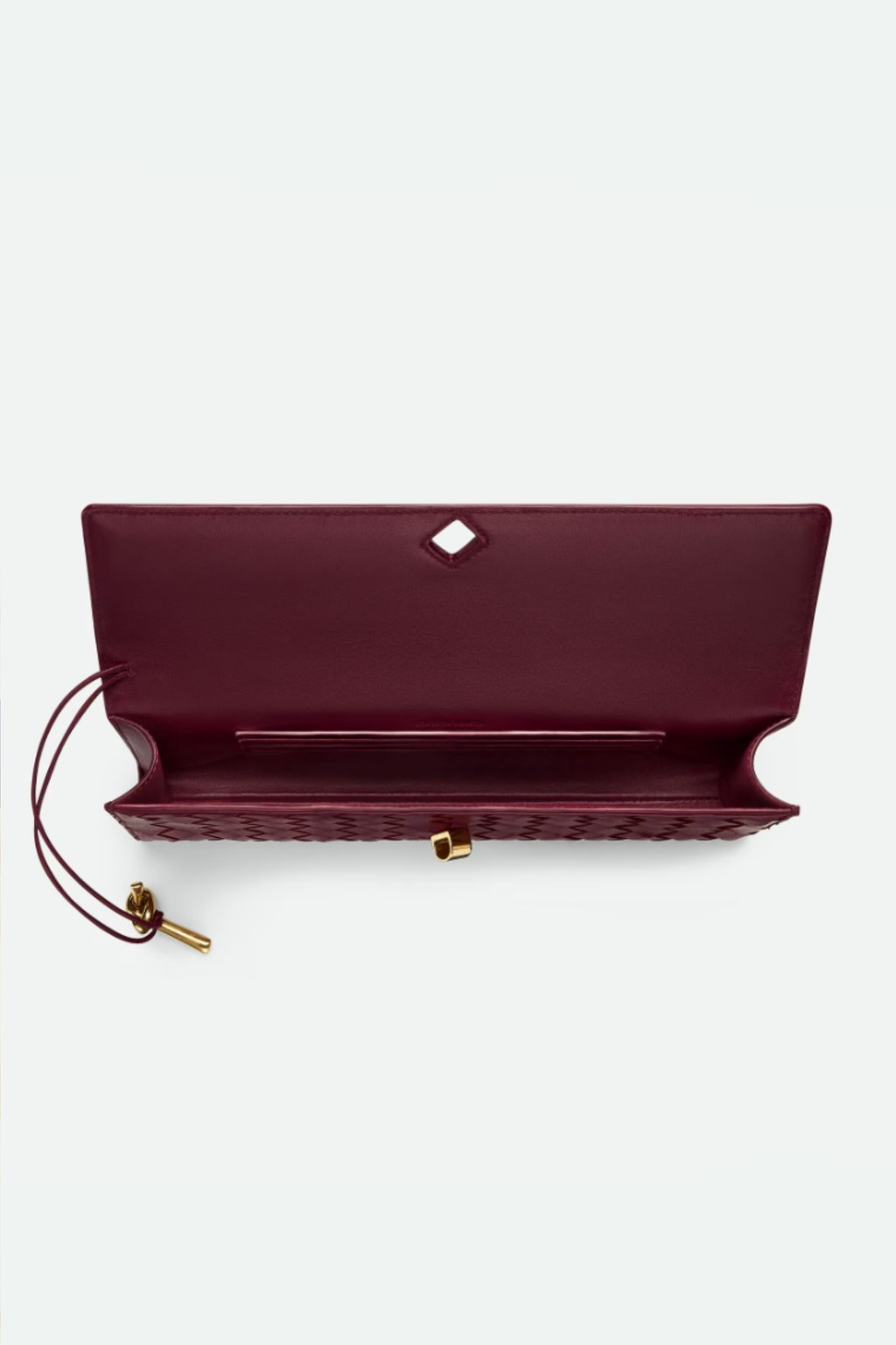 Structured Faux Leather Tote Clutch