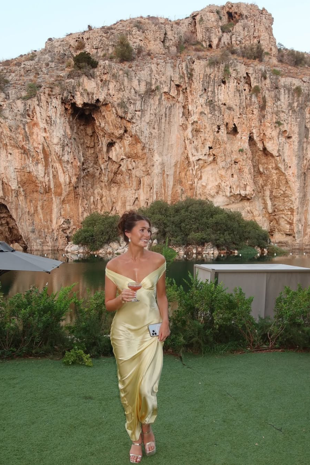 Lace Off Shoulder Wedding Guest Dress for Evening Events