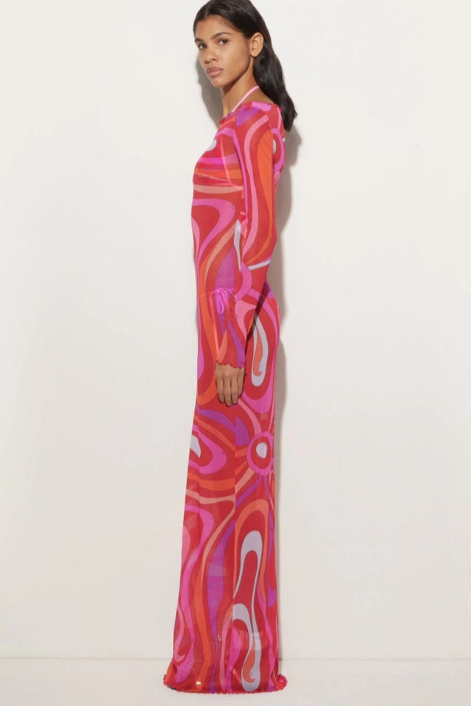 Marm Chiffon Maxi Dress