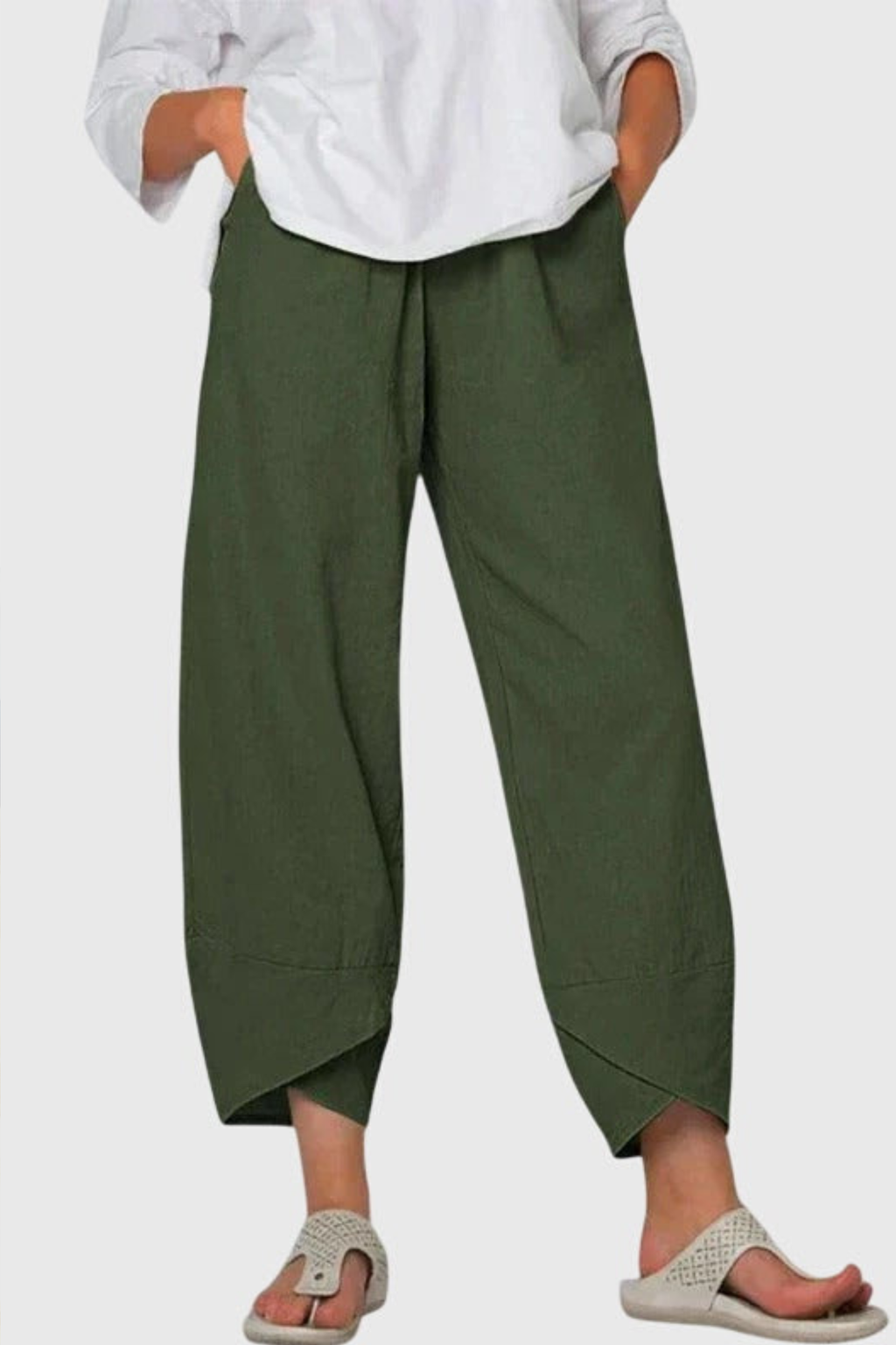 Relaxed Wide Leg Pants with Everyday Comfort