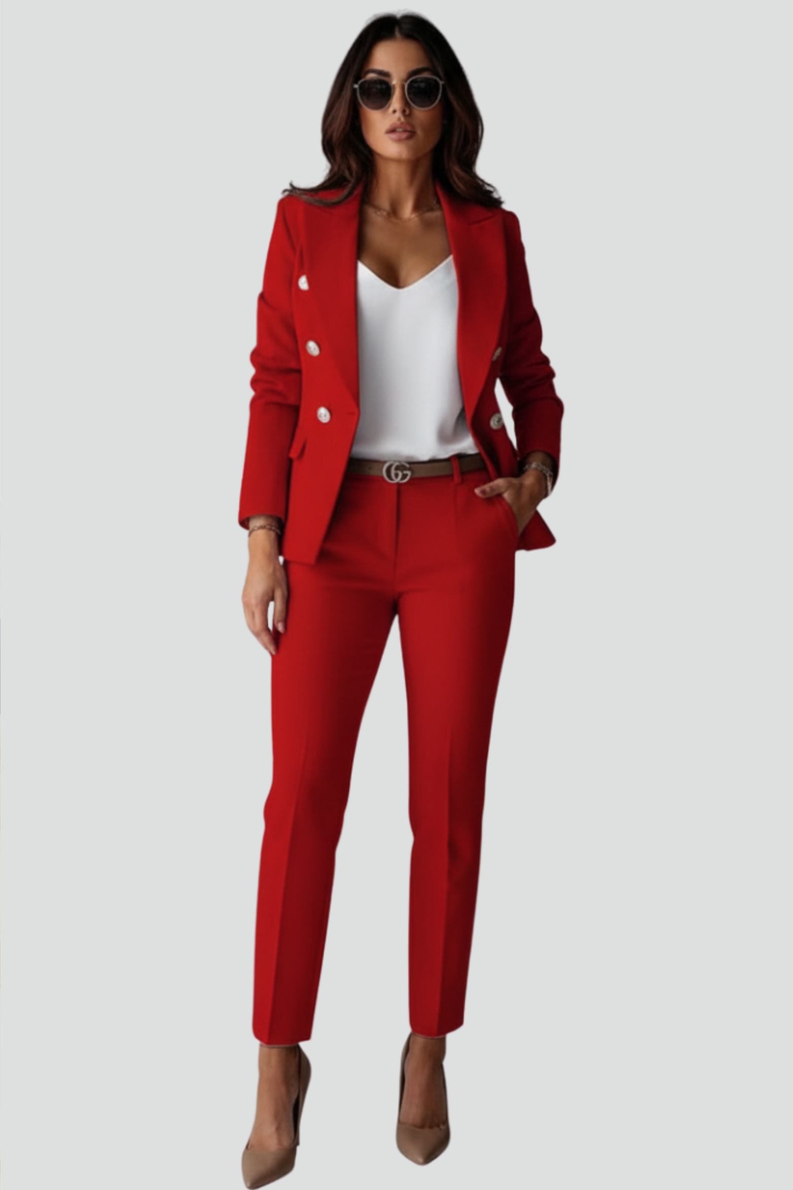 Tailored Blazer and Trouser Set