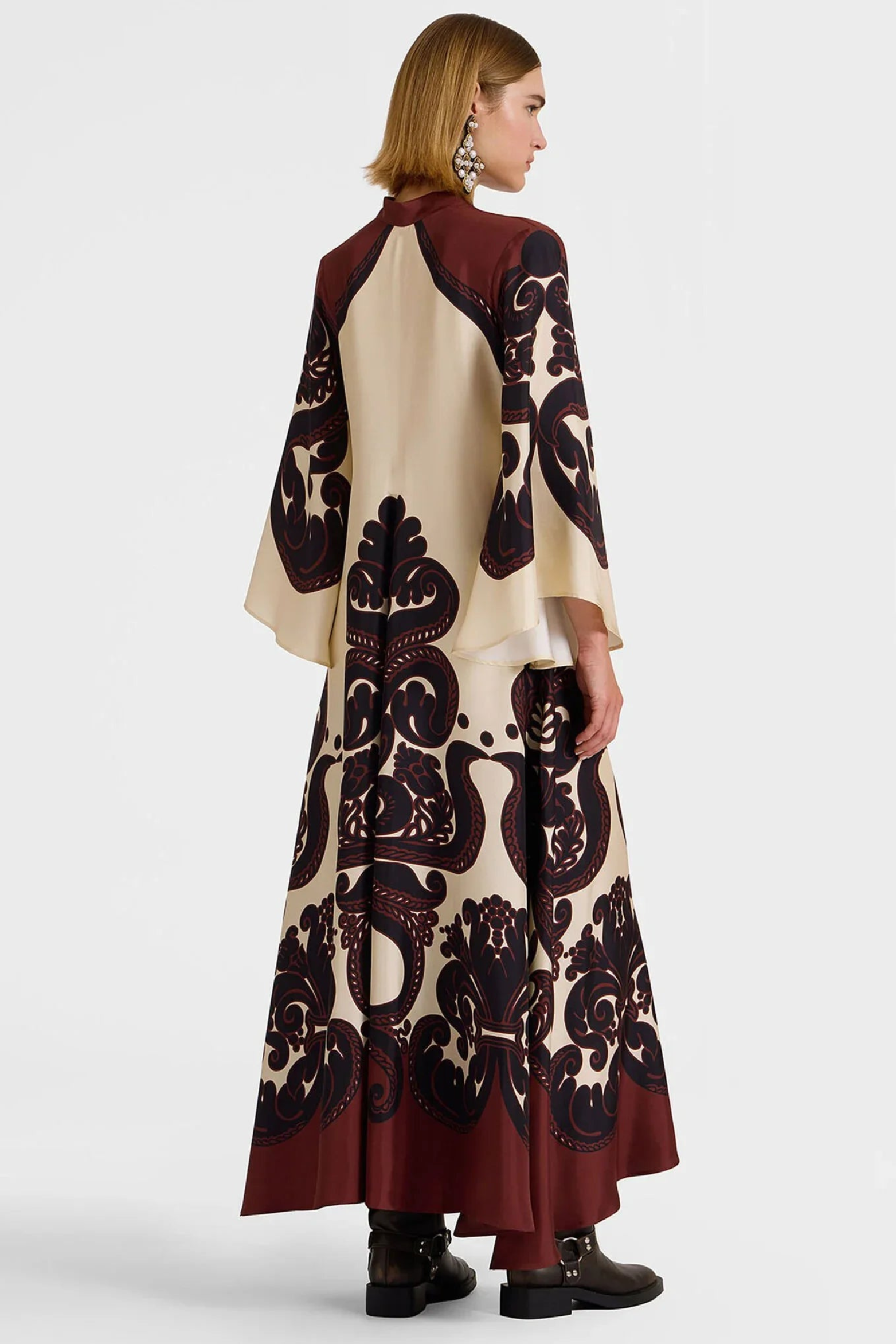 Wildbloom Satin Dress