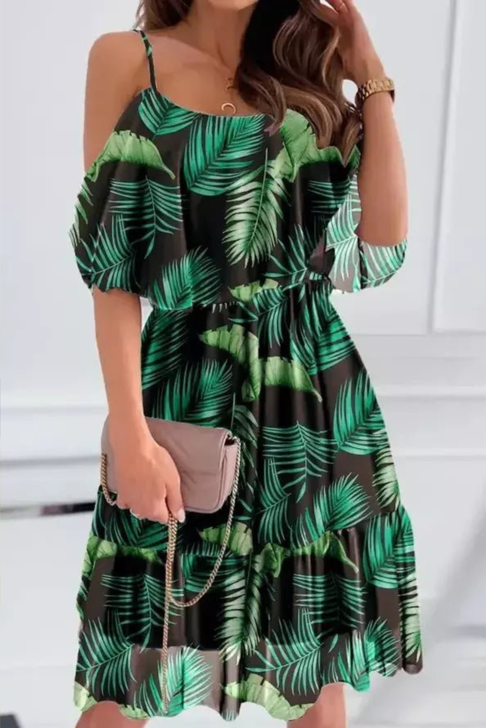 Floral Print Summer Dress