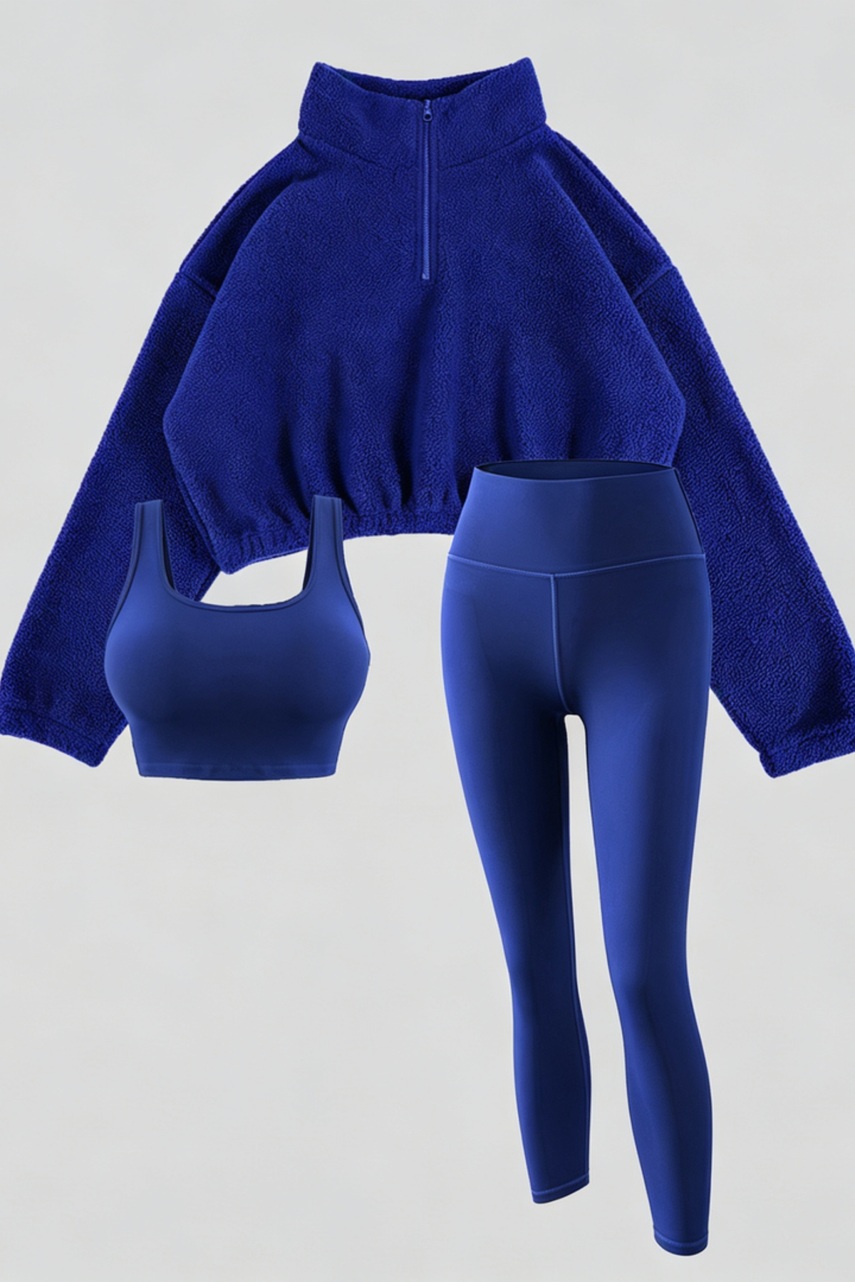 Fleece Active Three Piece Leggings Set