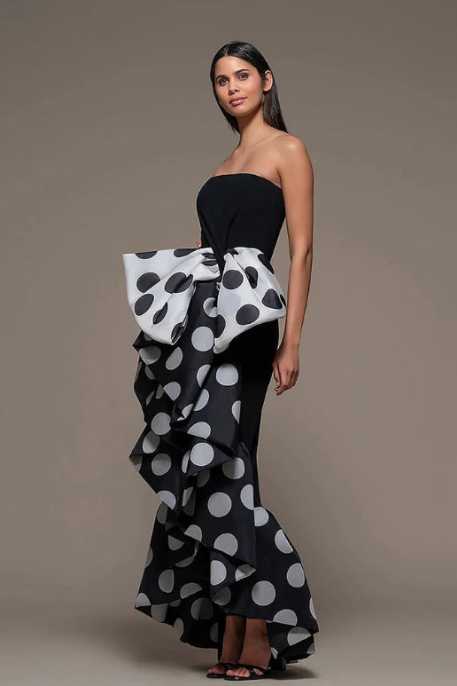 Polka Dot Sheath Dress