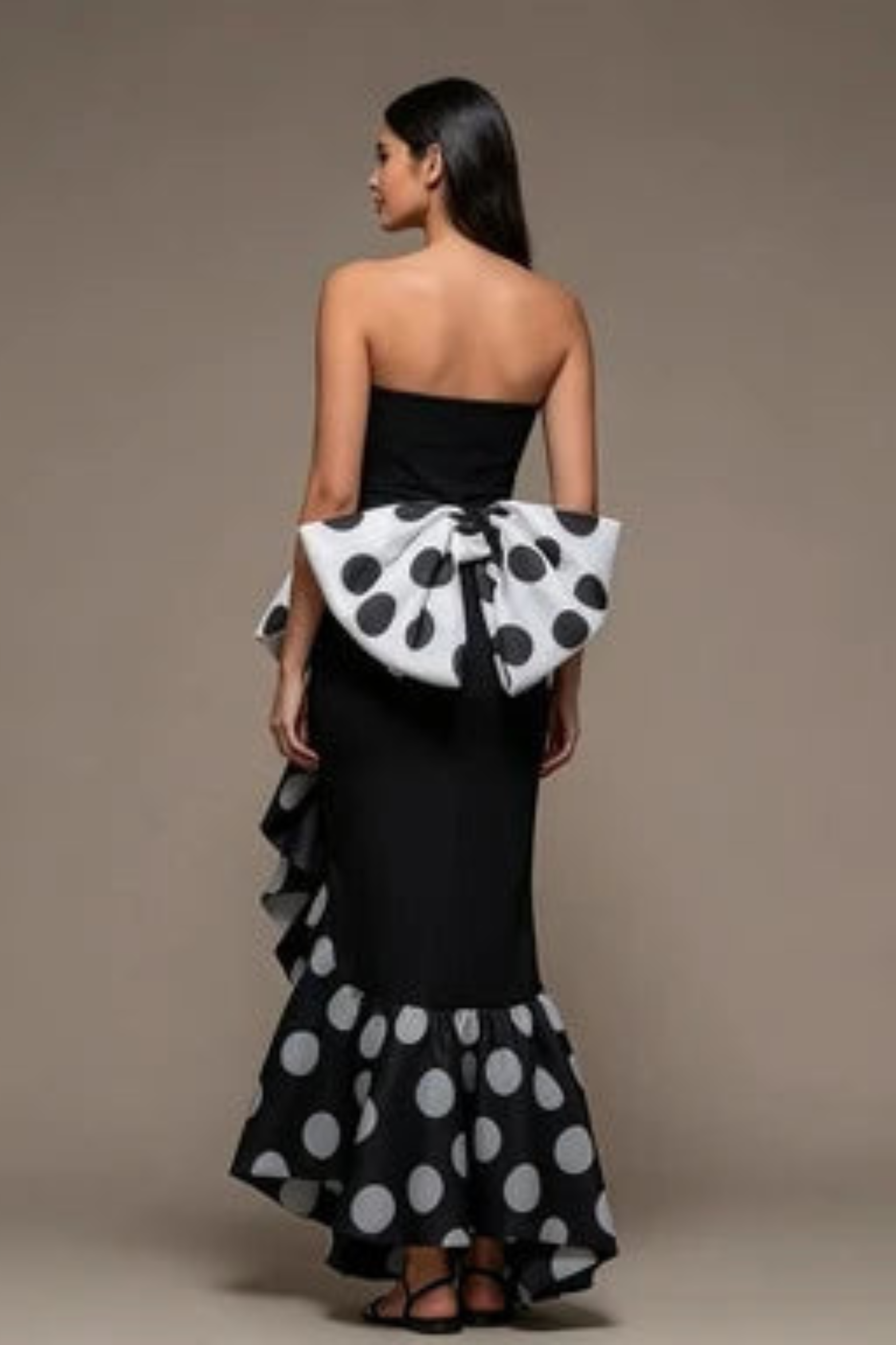 Polka Dot Sheath Dress