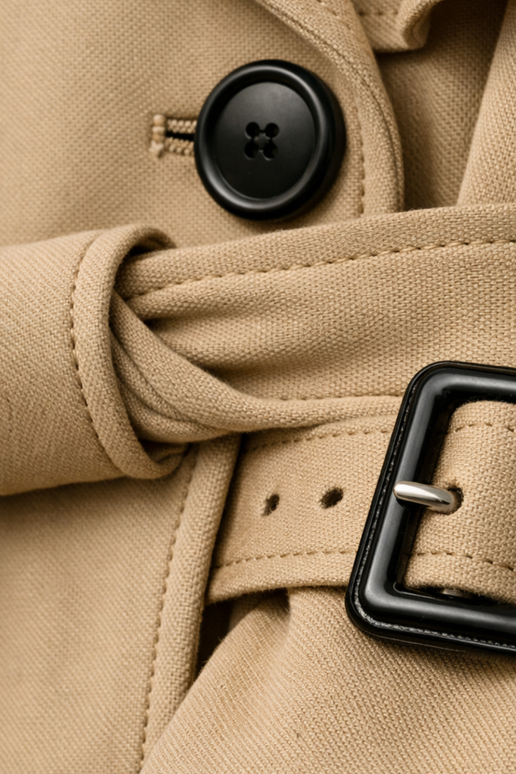 Women's Classic Belted Longline Trench