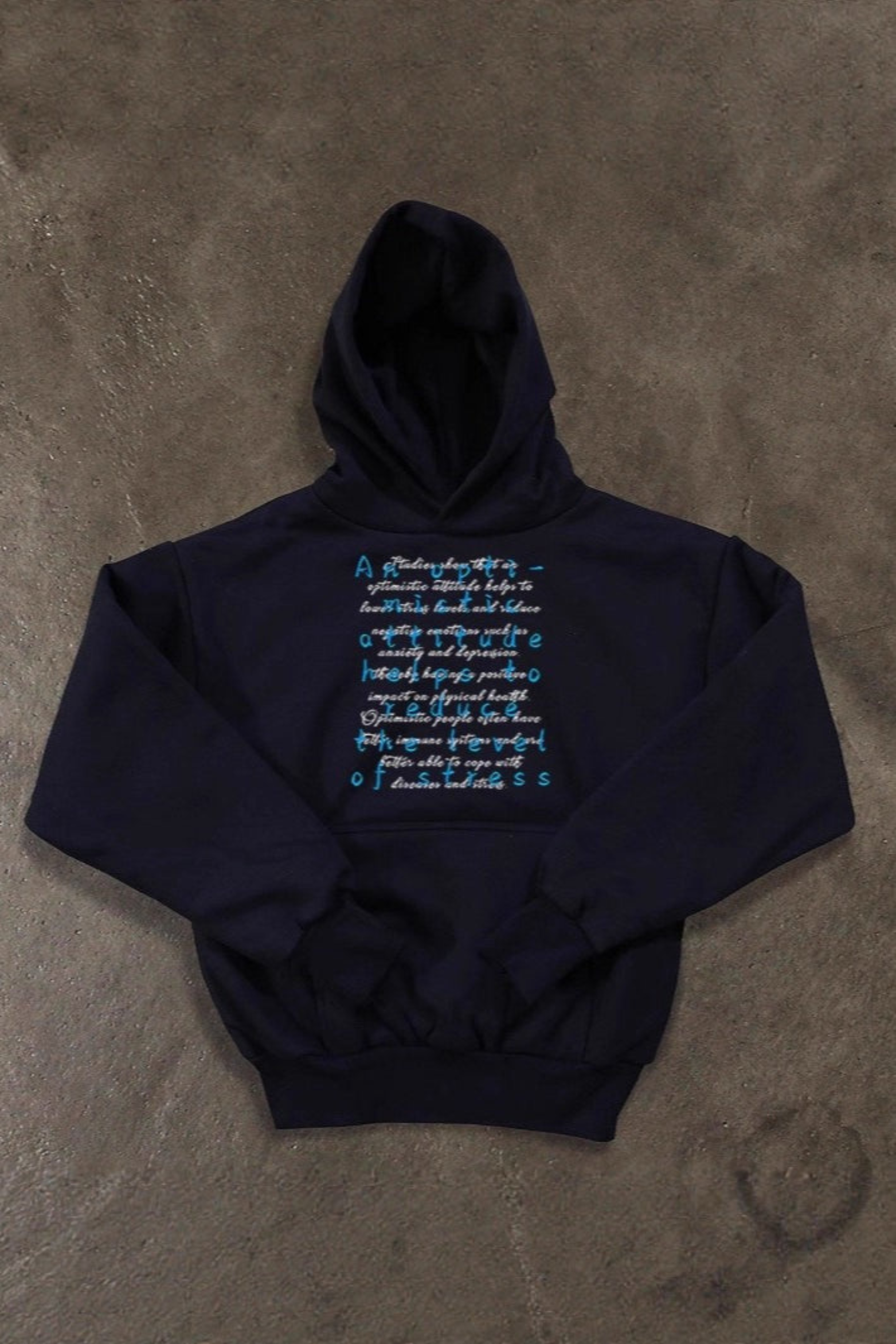 Women's Heavyweight Typography Graphic Hoodie