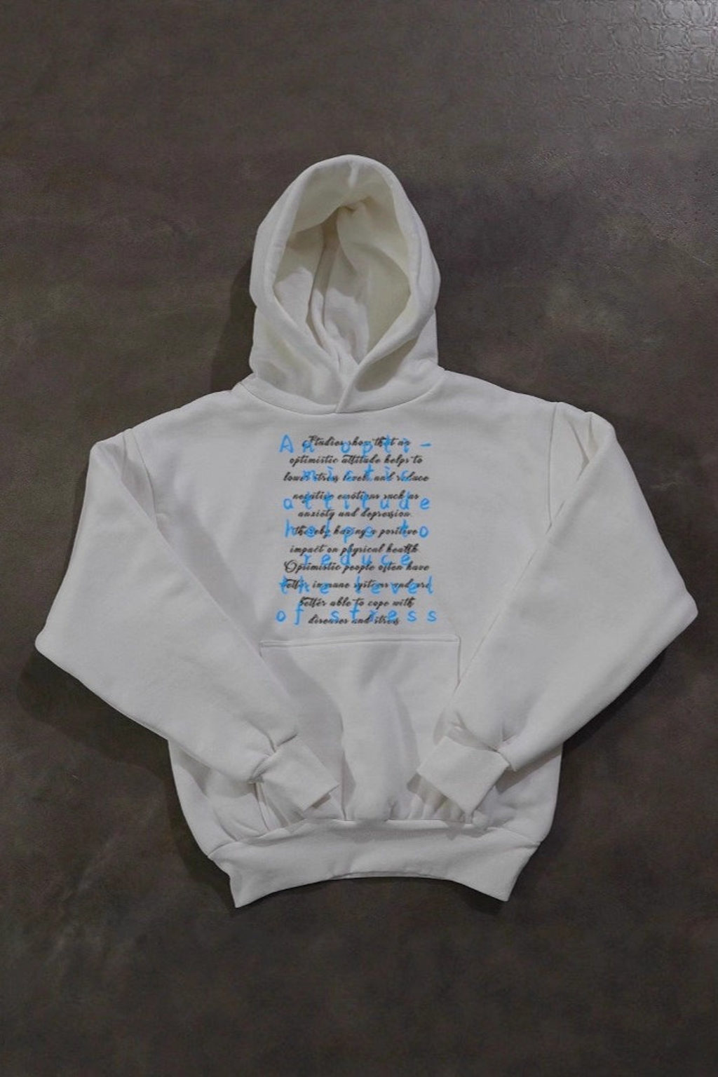 Women's Heavyweight Typography Graphic Hoodie