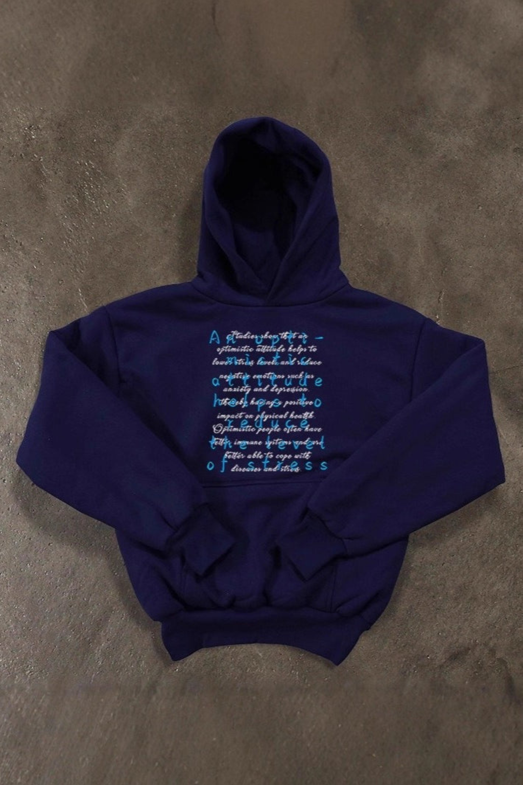 Women's Heavyweight Typography Graphic Hoodie