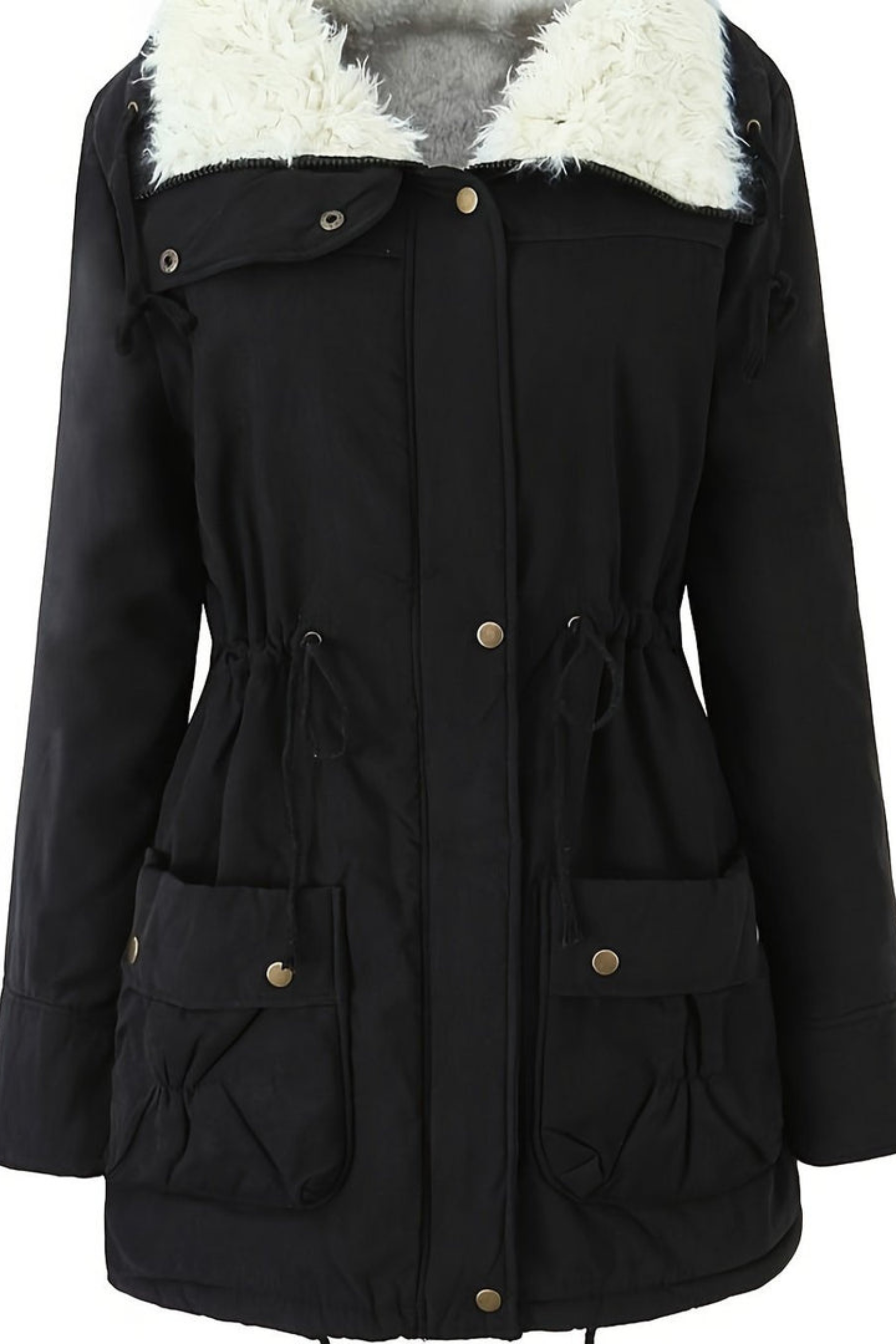 Women's Hooded Winter Parka Coat