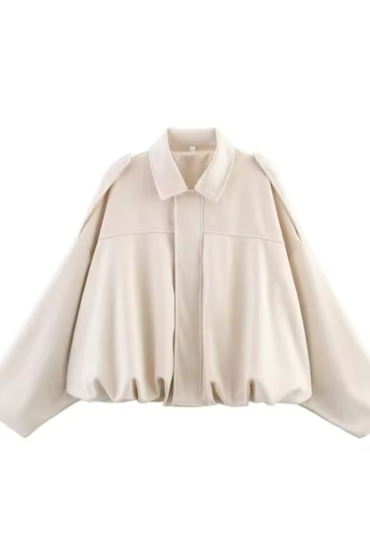 Olive Suede Bomber Jacket