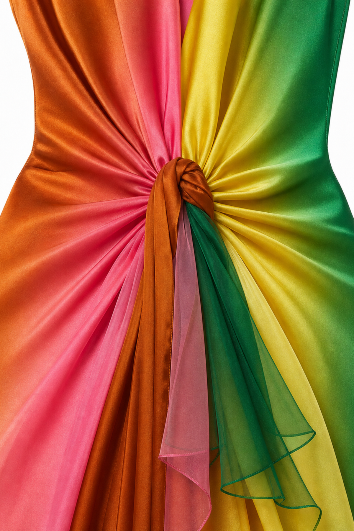 Sunset Halter Ombre Maxi Dress